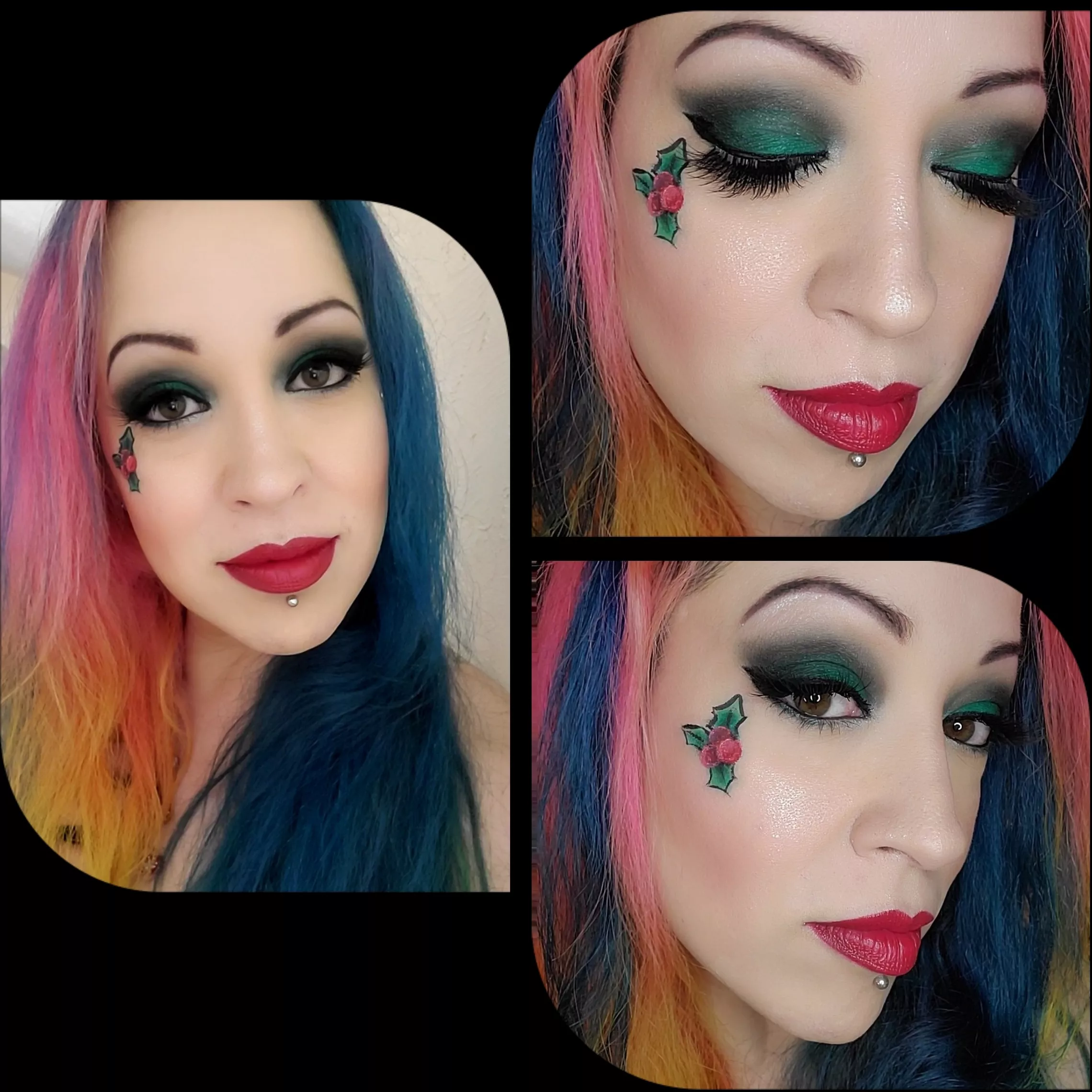 Gotta do a festive look, amirite? posted by lilmistressfluffy