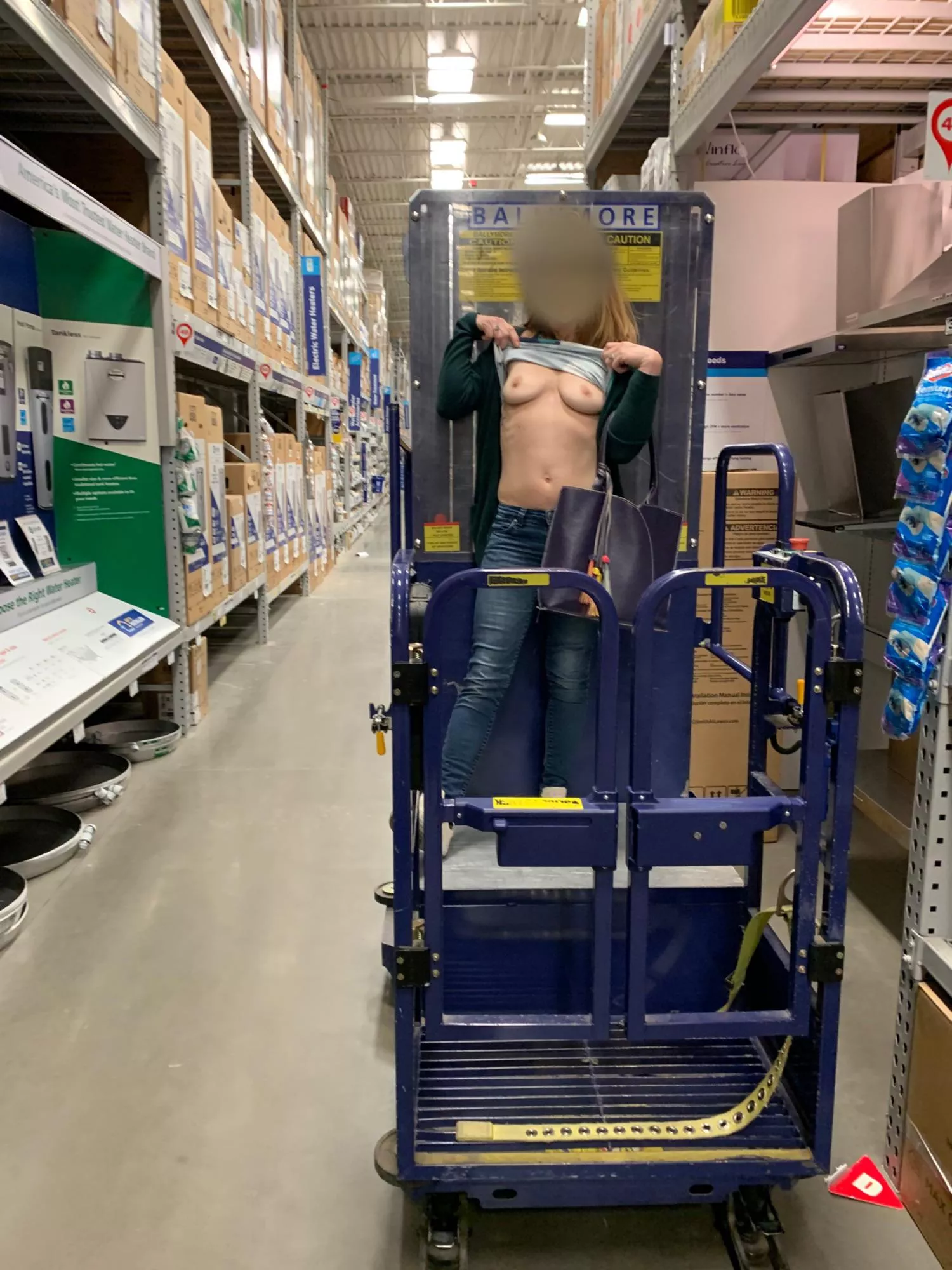 Gotta get up high at Lowe’s for everyone to get a look posted by RiskyNwild69