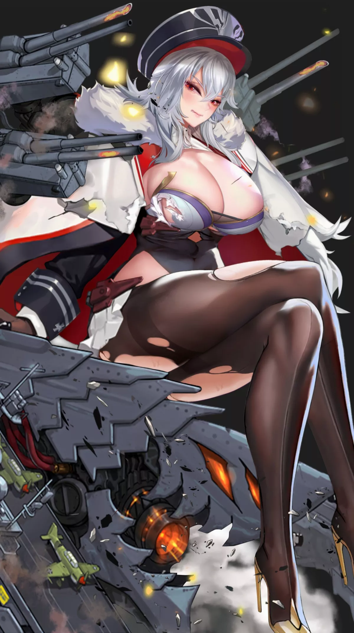 Graf Zeppelin [Azur Lane] posted by CheetahSperm18