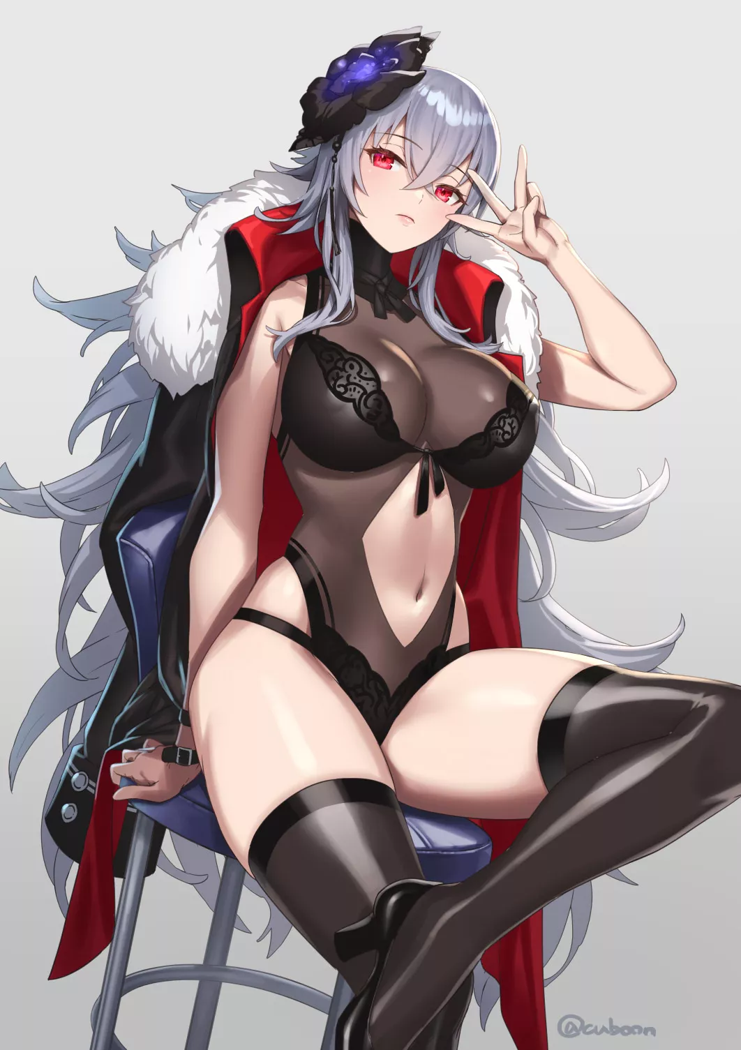 Graf Zeppelin Swimsuit (Cuboon) [Azur Lane] posted by sequence_string