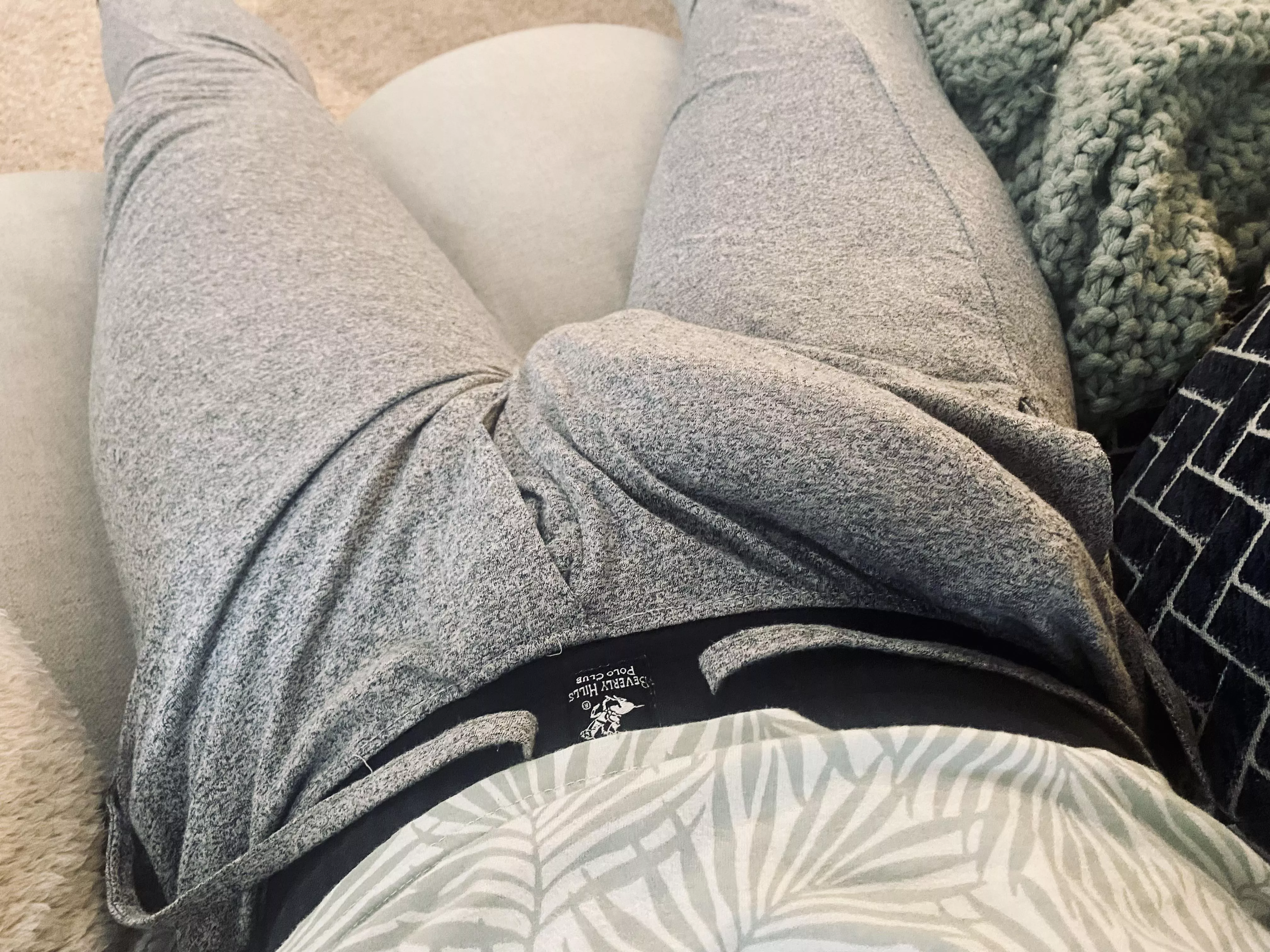 Gray sweatpants season has arrived posted by thickandsingle