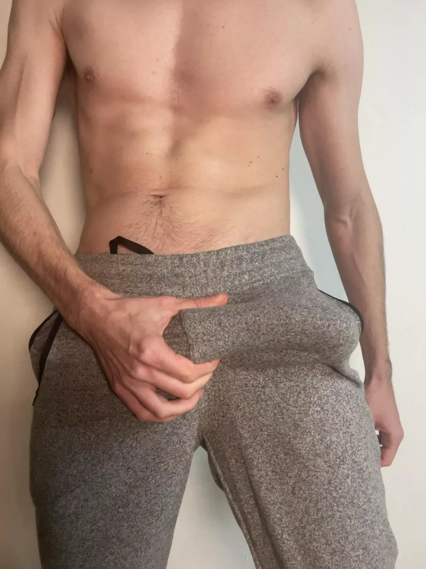 Grey Bulge posted by FrenchHugeCock