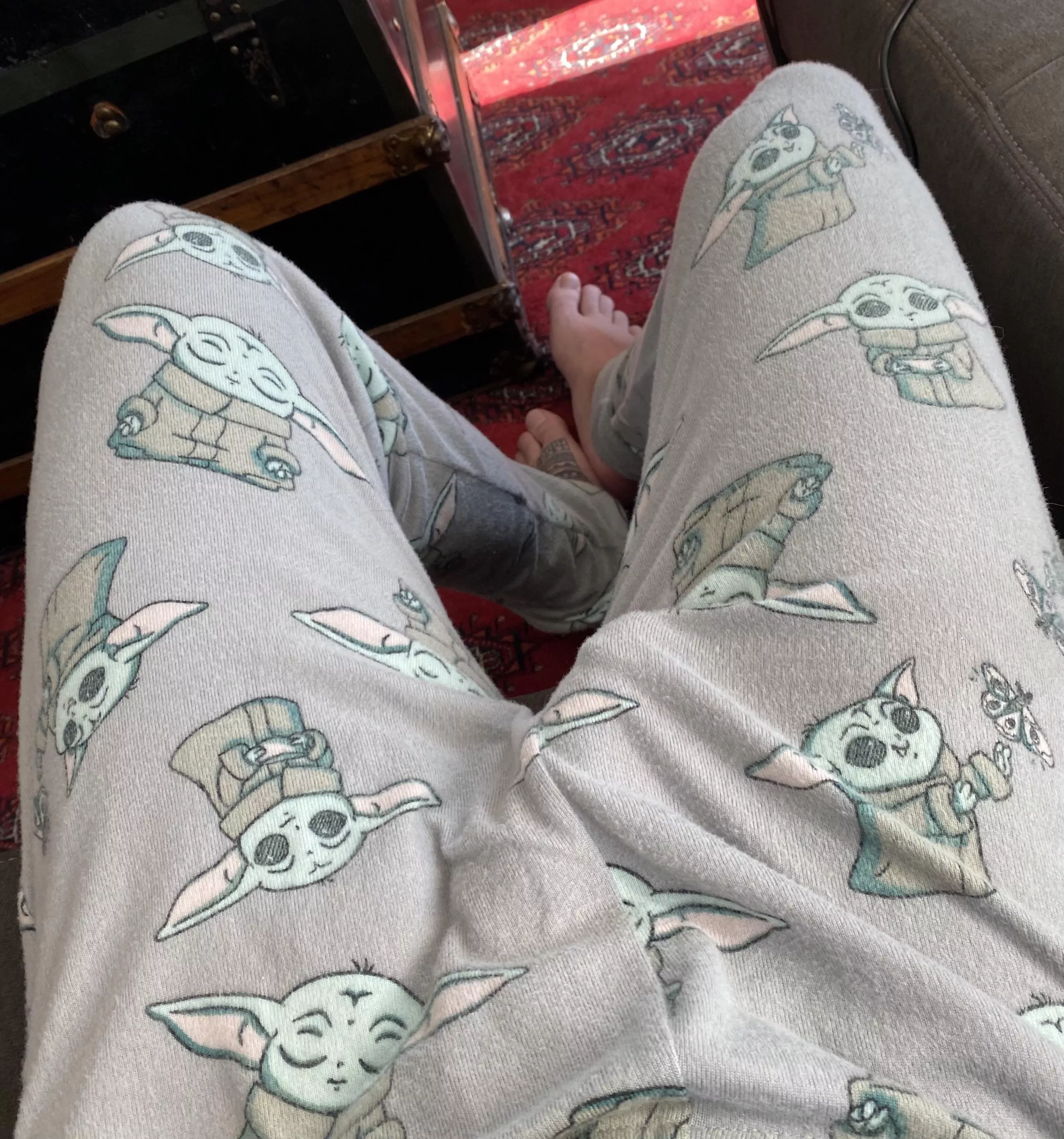 Grey sweats type of morning. May the force be with you… posted by traegertrigger009