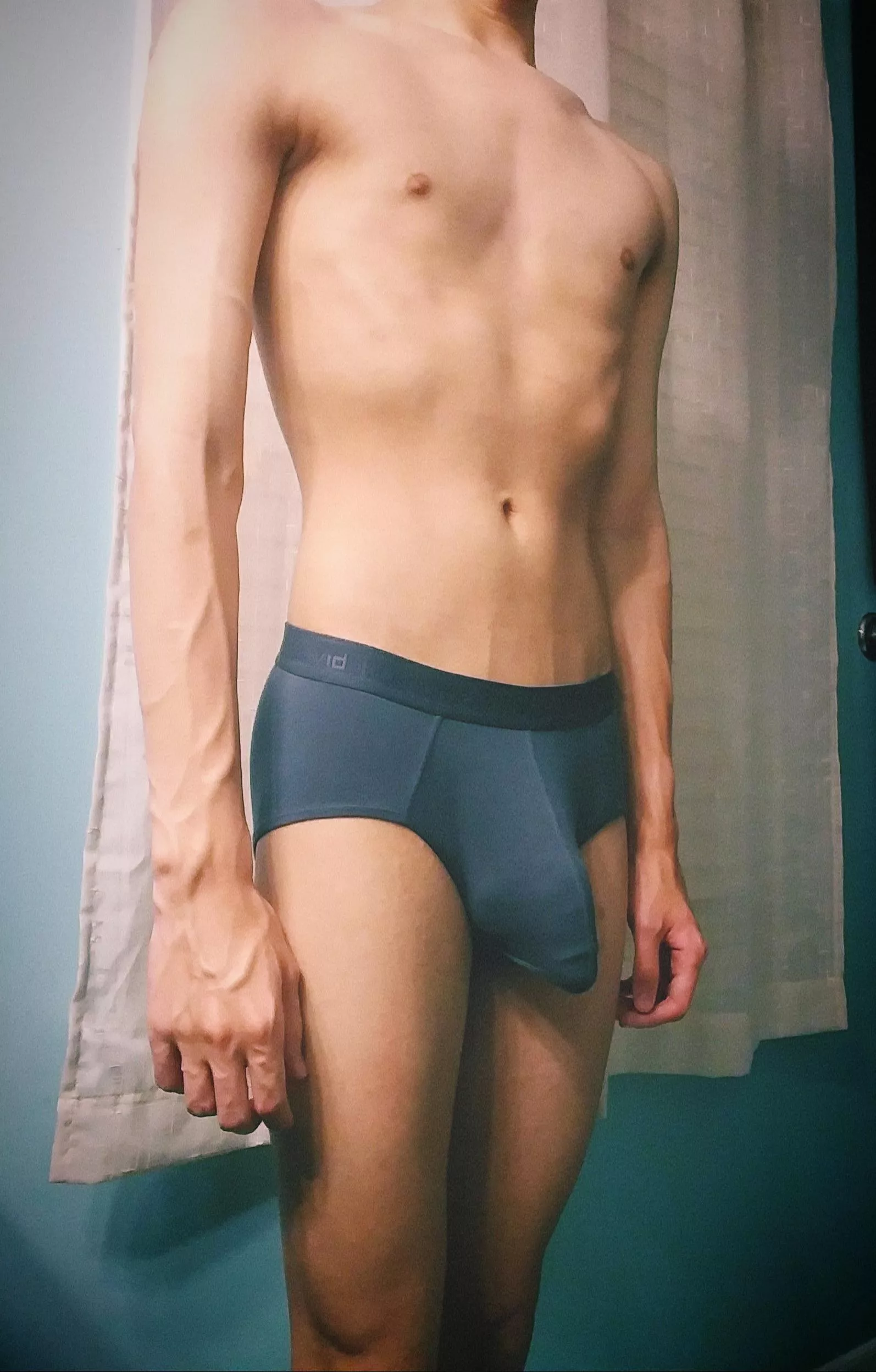 Grey underwear season~ posted by bulging_twink