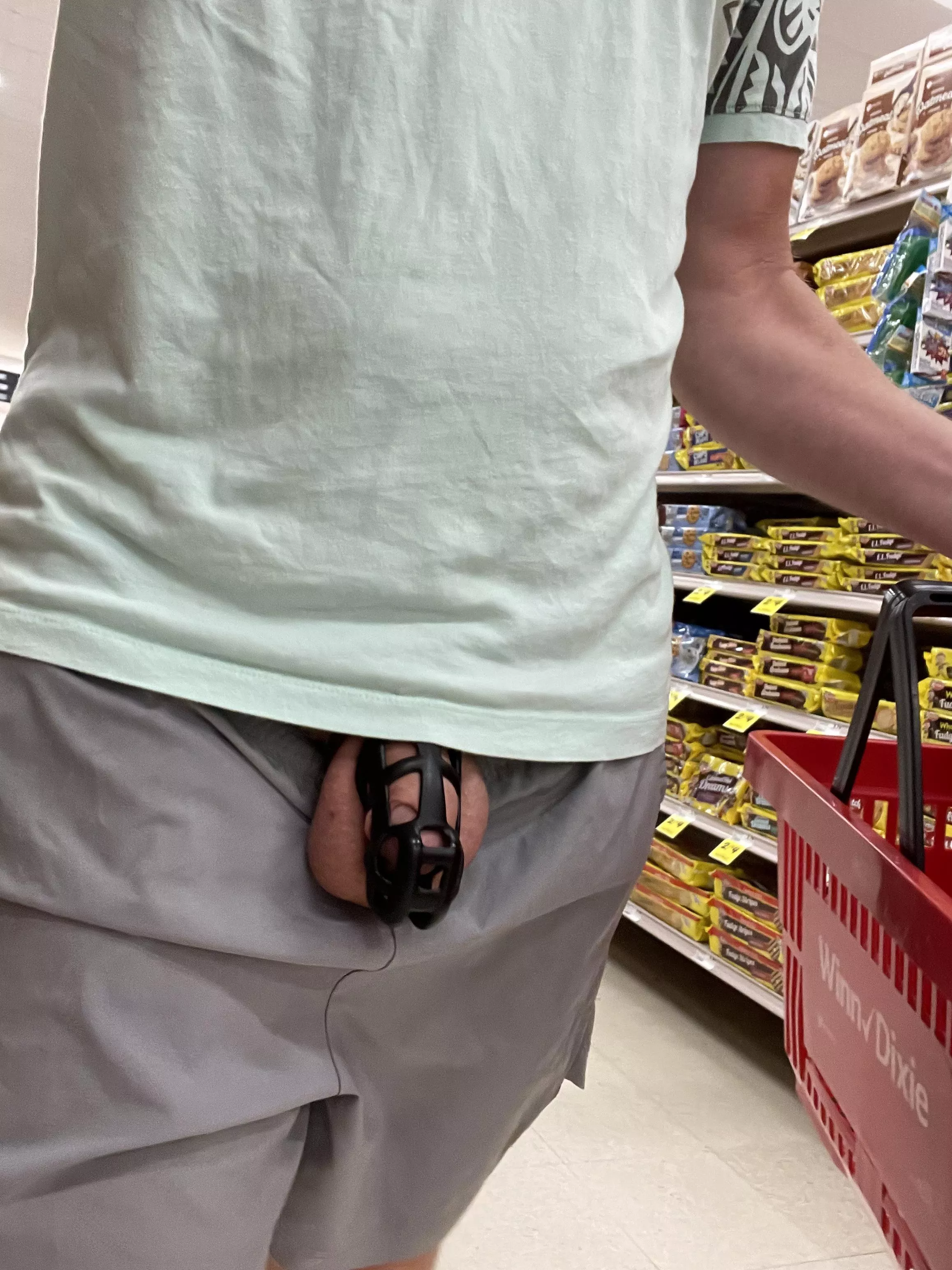 Grocery shopping posted by nudedude82