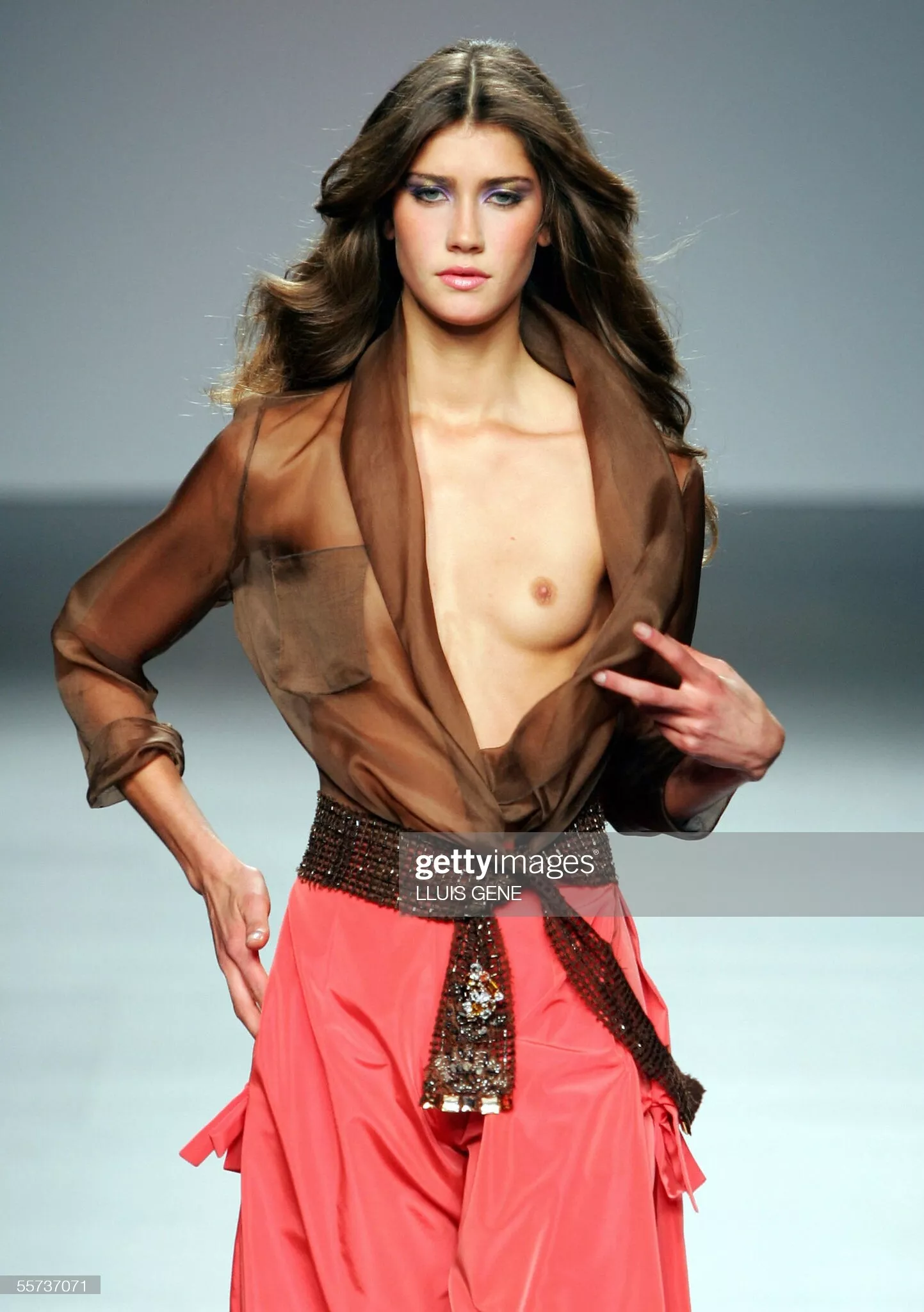 Guisela Rhein | Barcelona fashion show circa 2005-2010 posted by maxwe11d