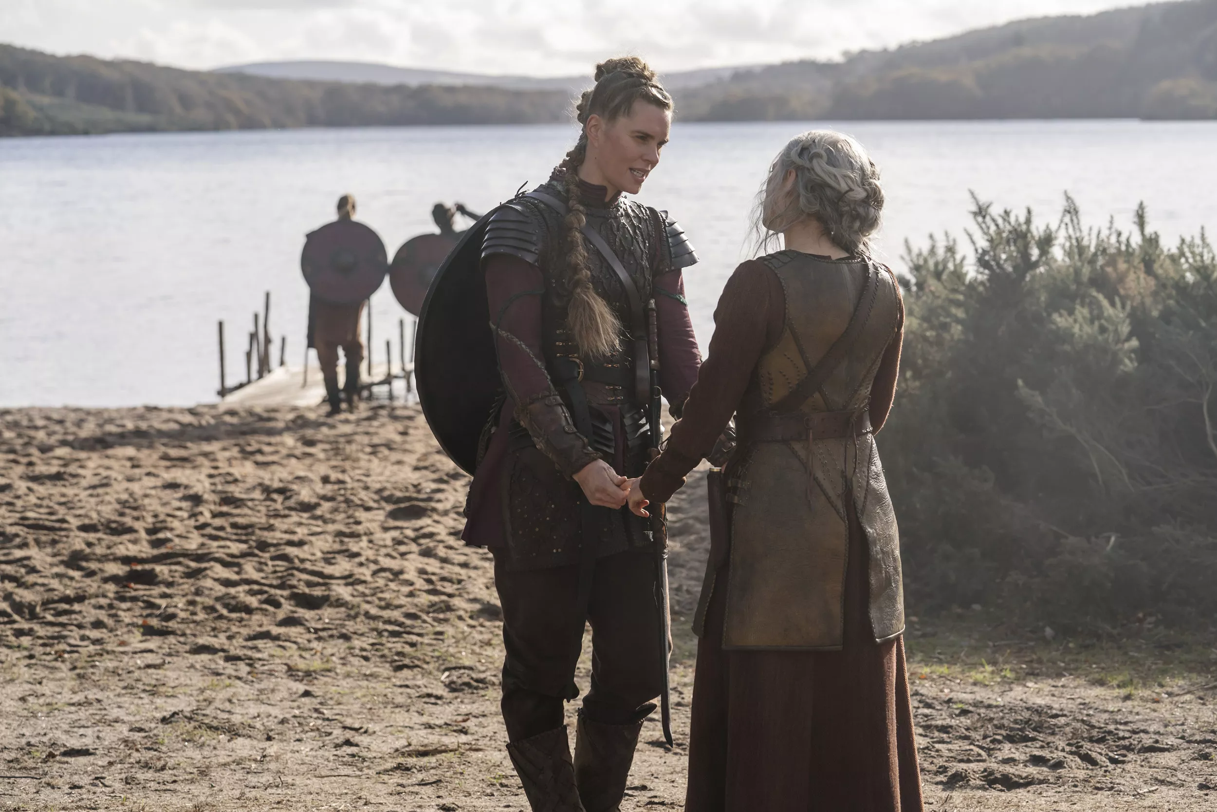 Gunnhild and Lagertha (Vikings) posted by gotfannorthofthewall