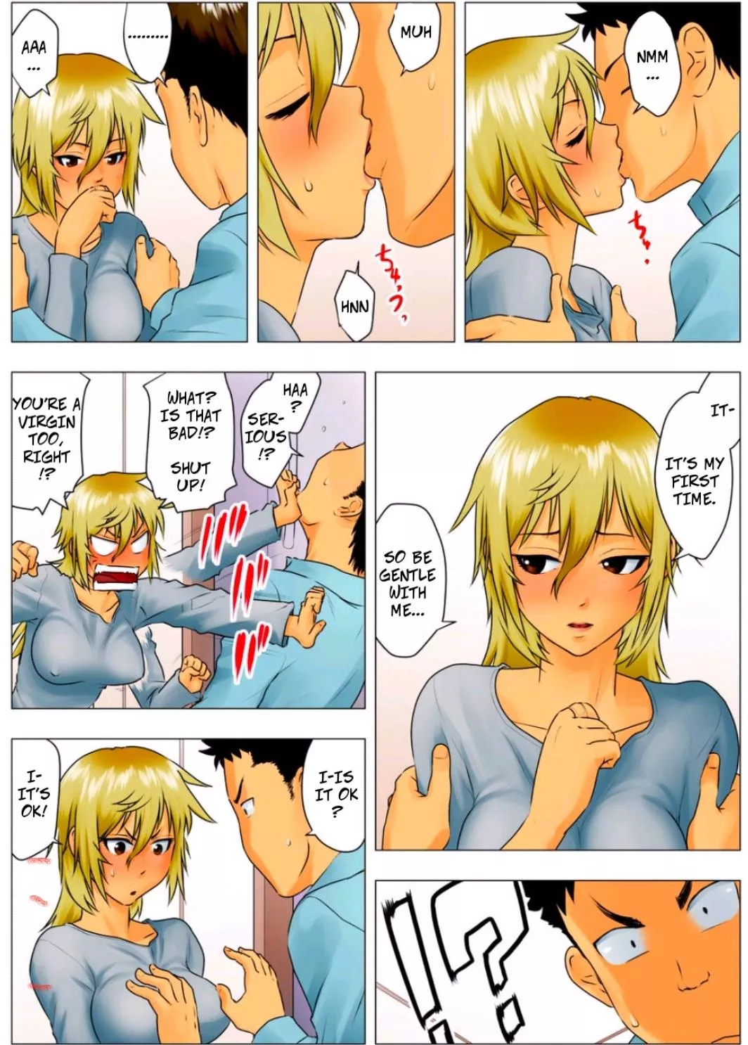 [GUNsRYU] Yuka, My Dangerous Blonde Neighbor, Was Actually a Virgin posted by Myslfsrfrucked