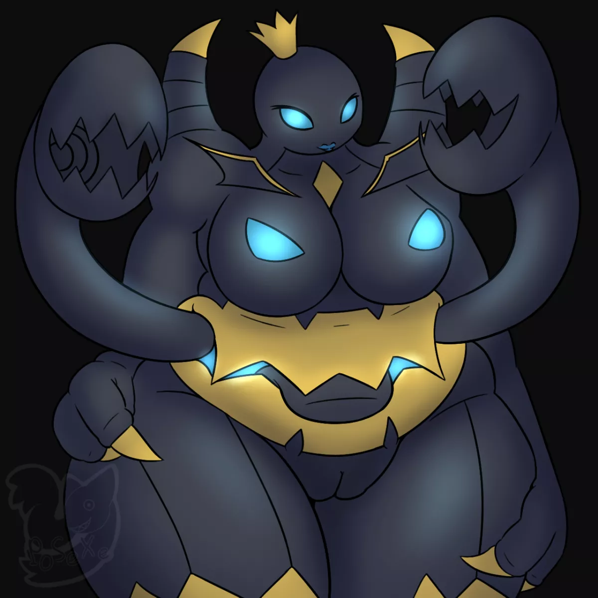 Guzzlord (Posexe) posted by Arceus_IRL