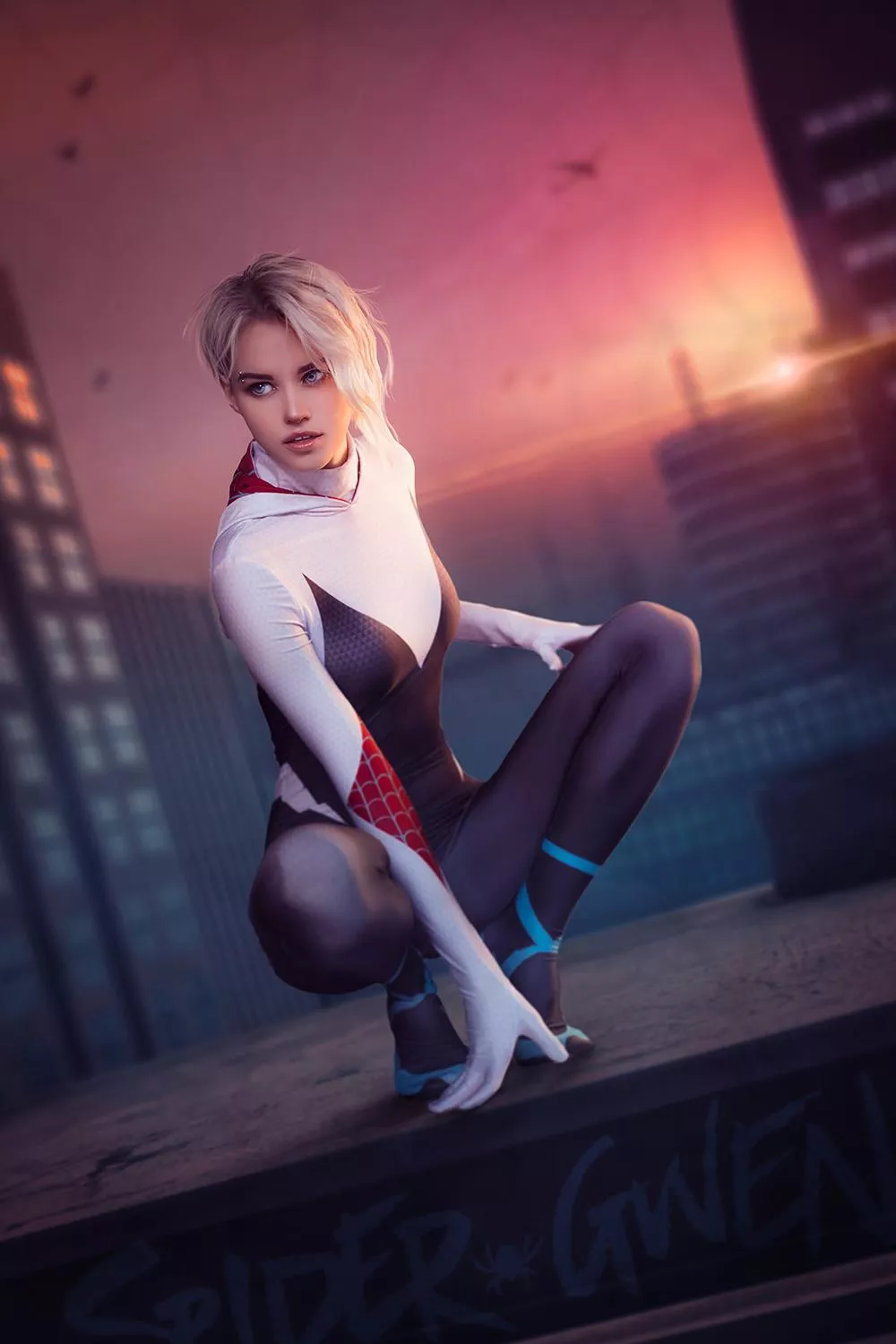 Gwen Stacy cosplay by Shorogane posted by kobayasi_Emma