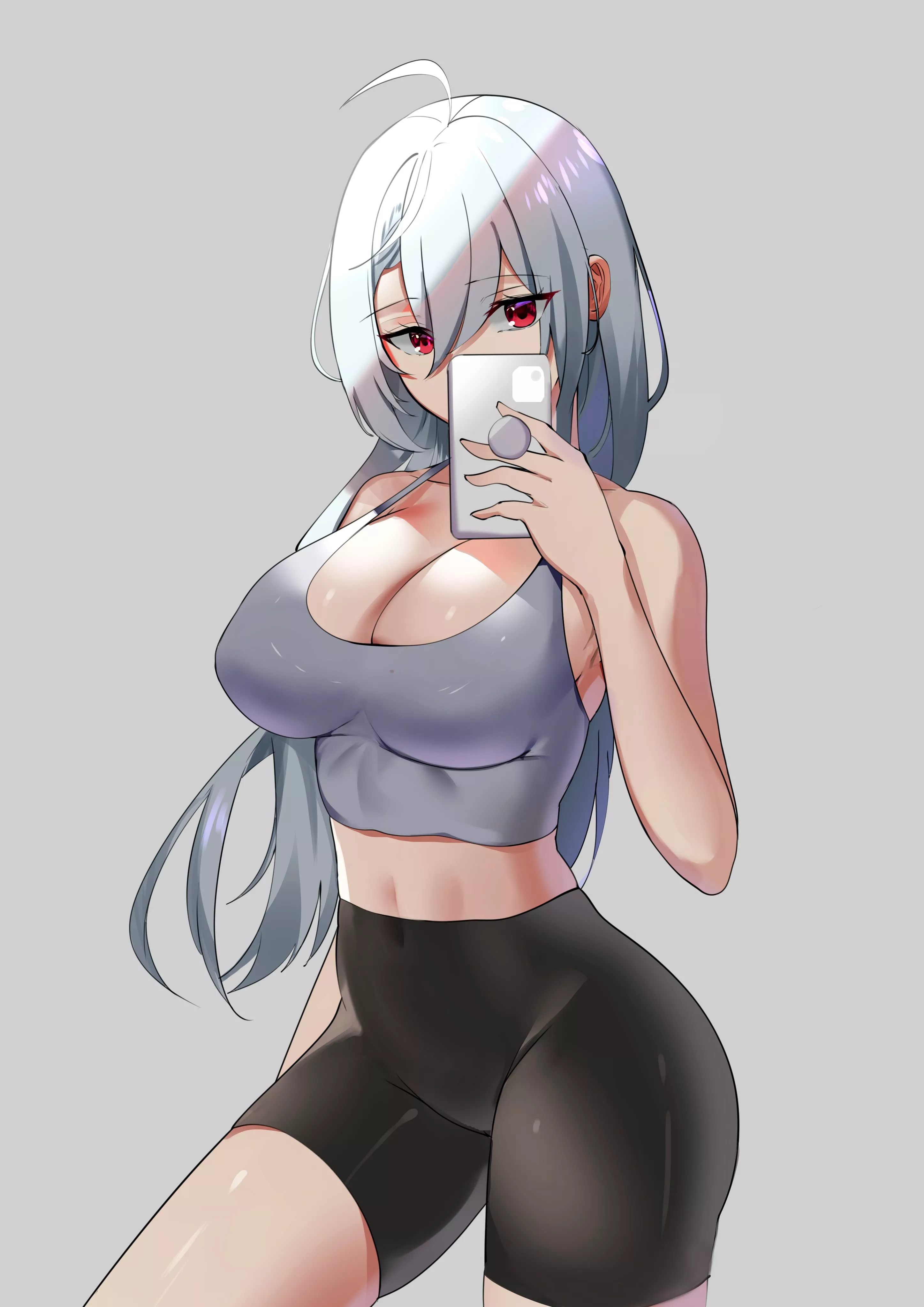 Gym Selfie [Azur Lane] posted by CheetahSperm18