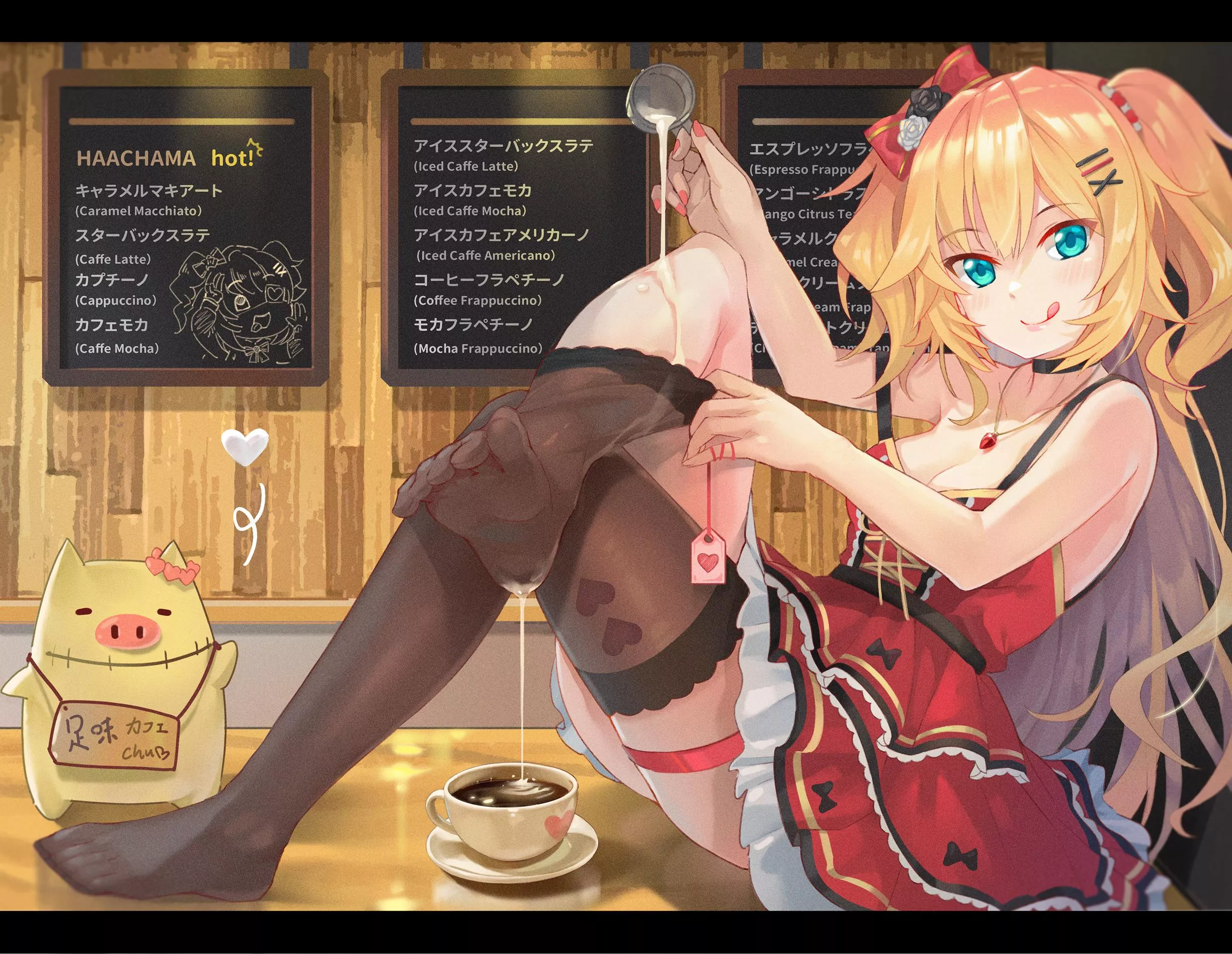 Haachama Cafe [Hololive] posted by AluminiumGnat