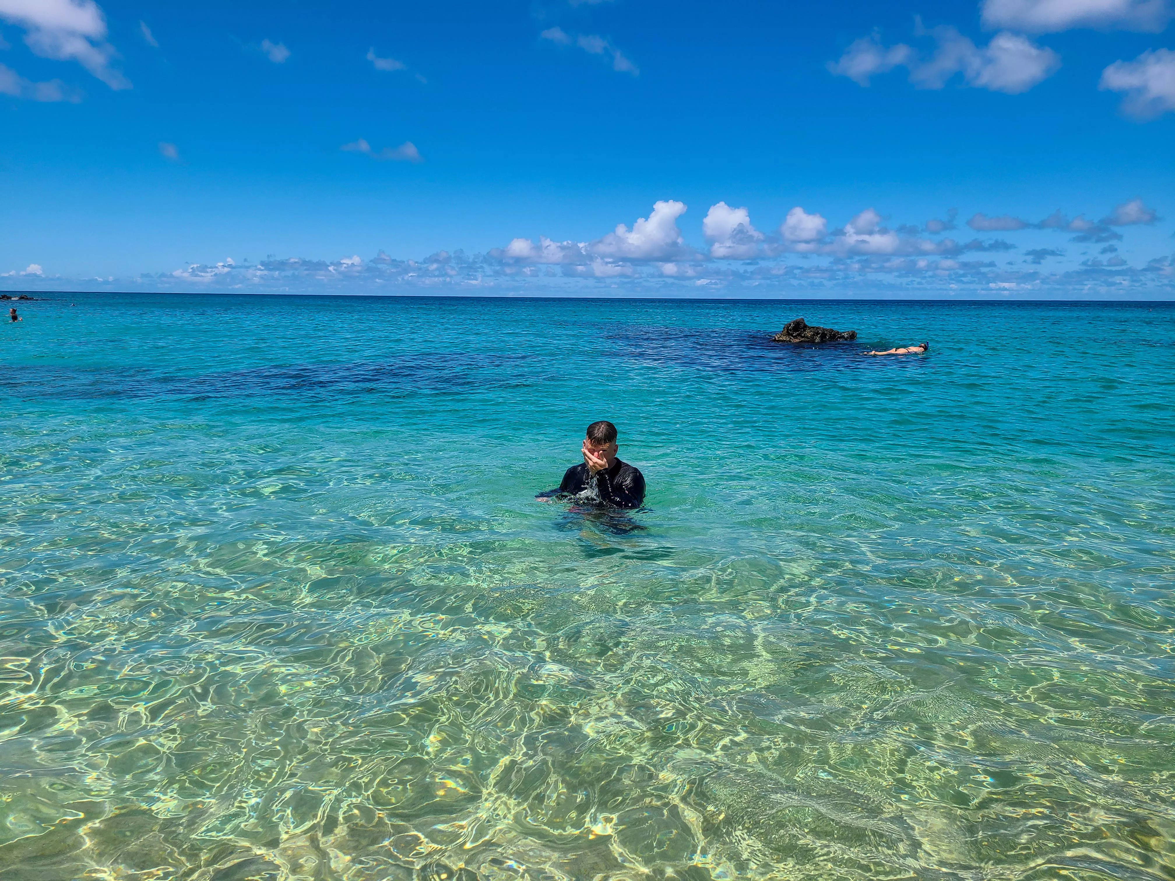 Had an extra day off work so decided to go snorkeling with my husband. posted by letthemeatcake777