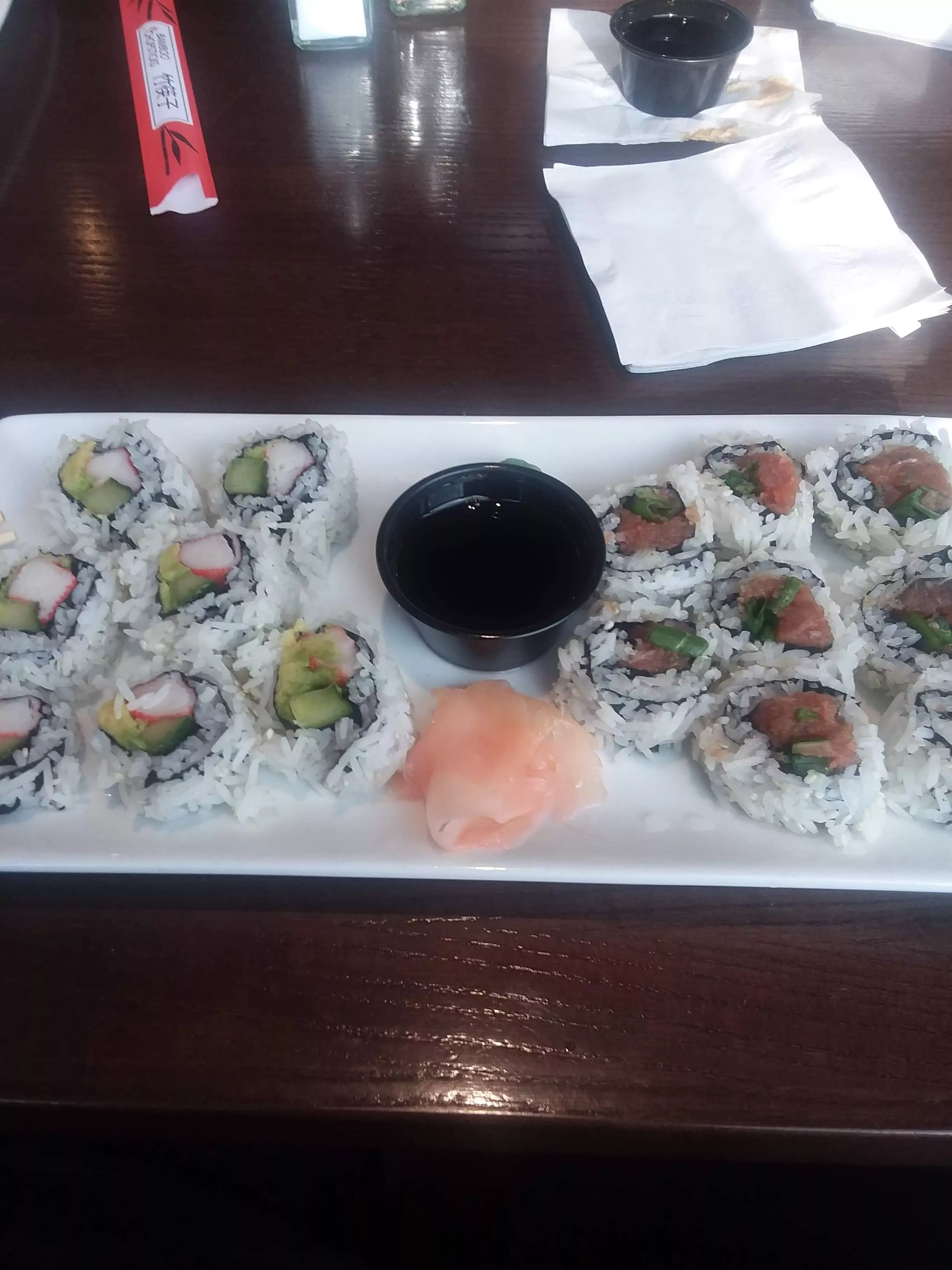 Had my birthday dinner tonight. Love me some spicy tuna roll. Sushi is the best!!!! posted by ProfessionalDirt6045