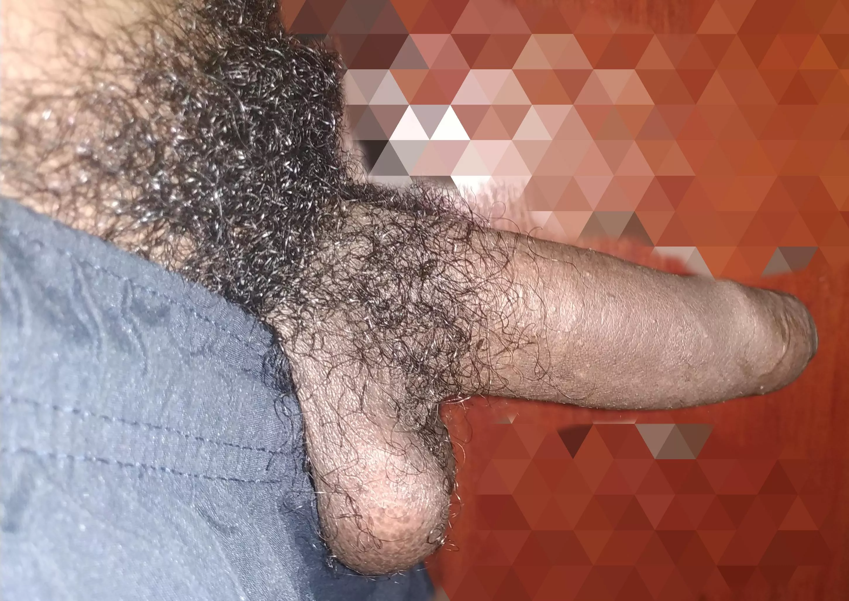 Hairy and uncut posted by BiSenior20