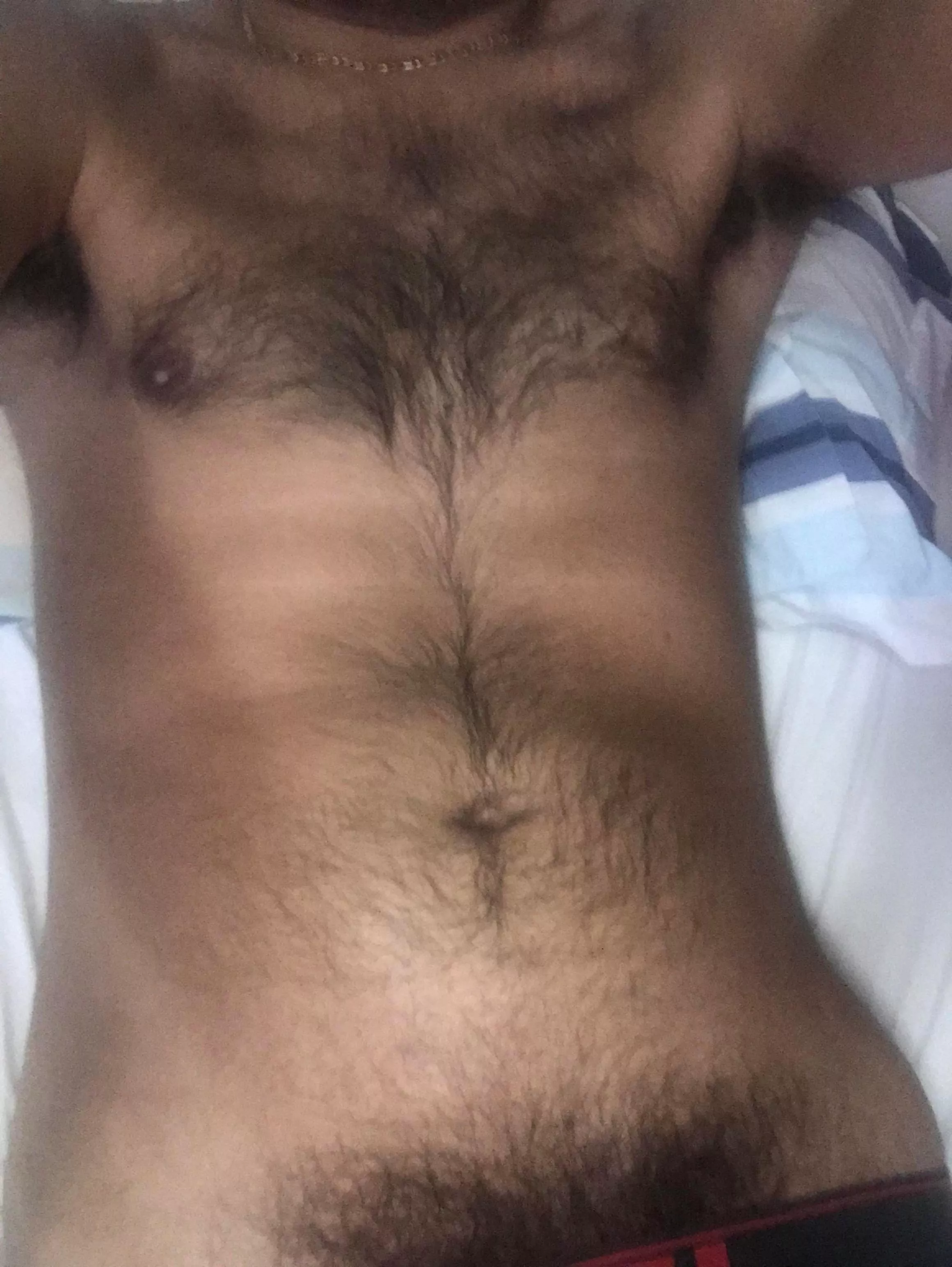 Hairy chest… posted by sminty2000