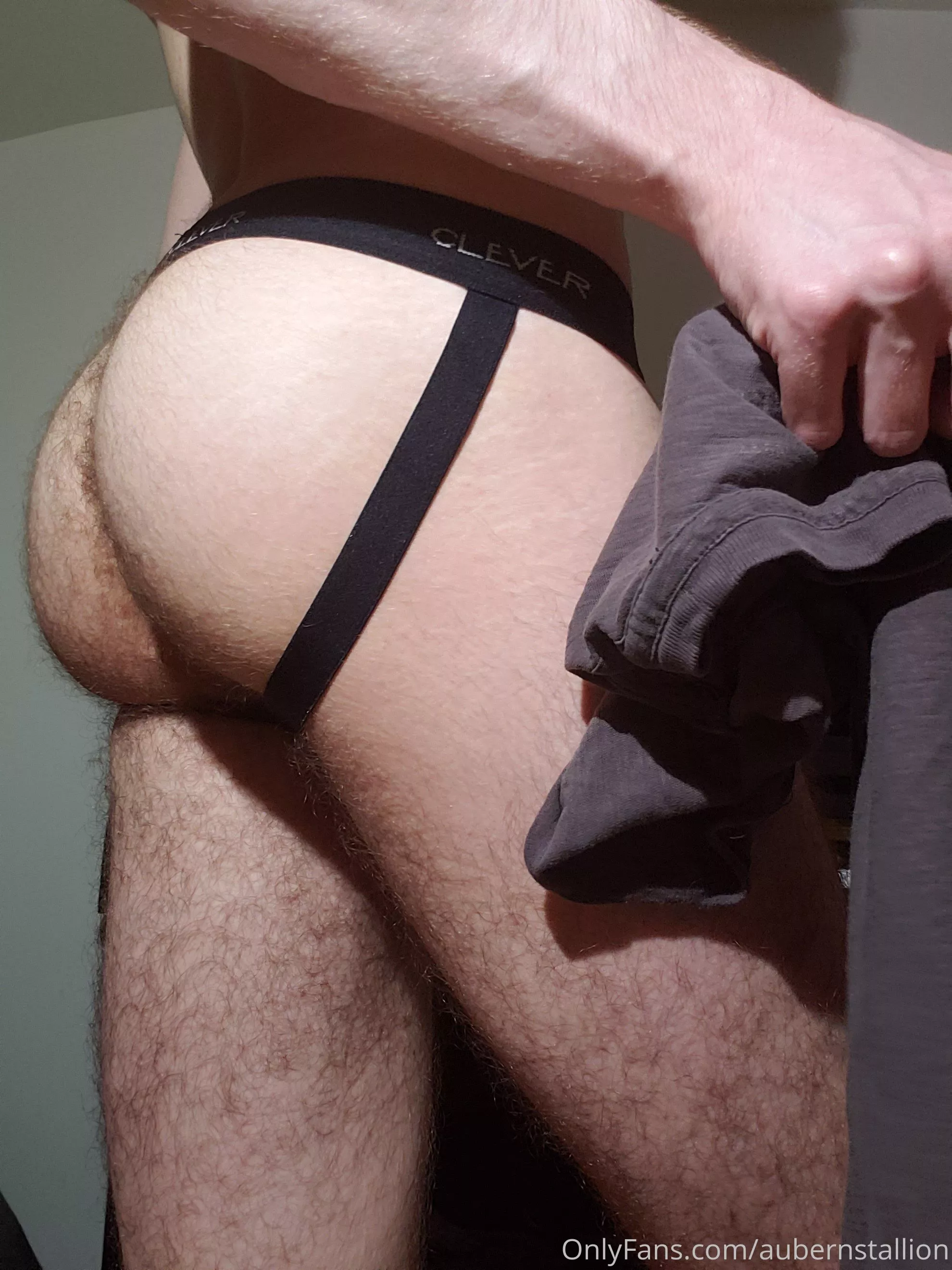 Hairy ginger buns in jockstrap! posted by AubernStalliOF