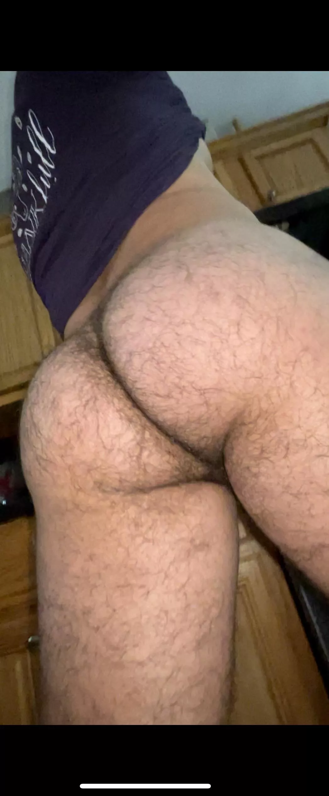 hairy man ass in the kitchen haha posted by fbottom99