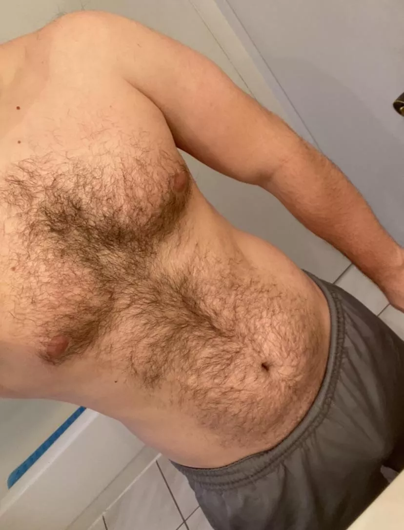 Hairy man looking for a hairy bottom to turn me 😏💪 HMU posted by octavian7