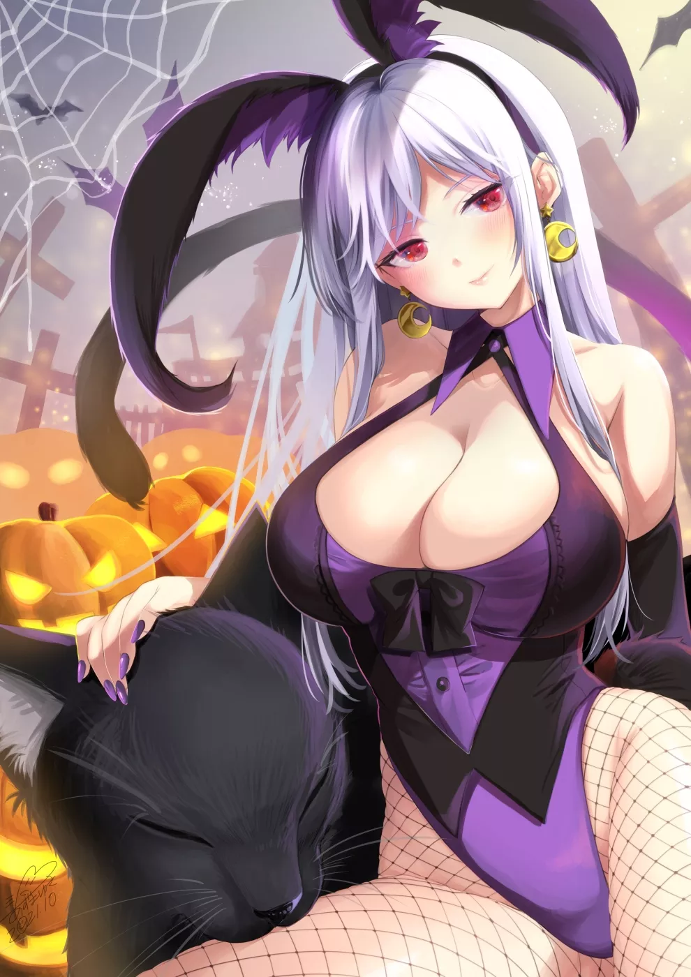 Halloween Bunny posted by CheetahSperm18