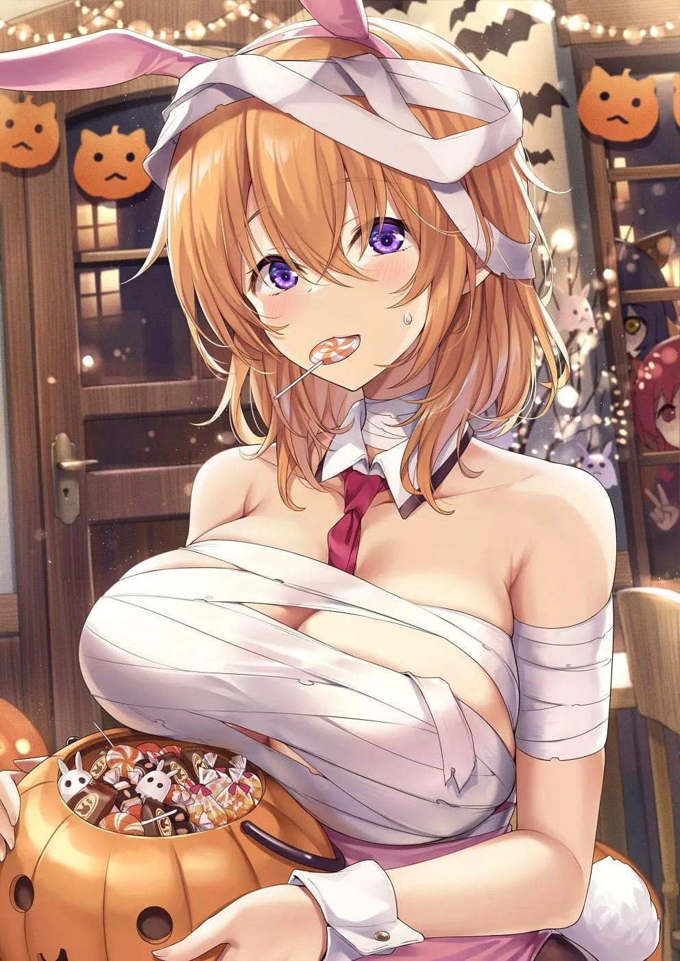 Halloween Cocoa [Is the Order a Rabbit?] posted by xSaviour_N