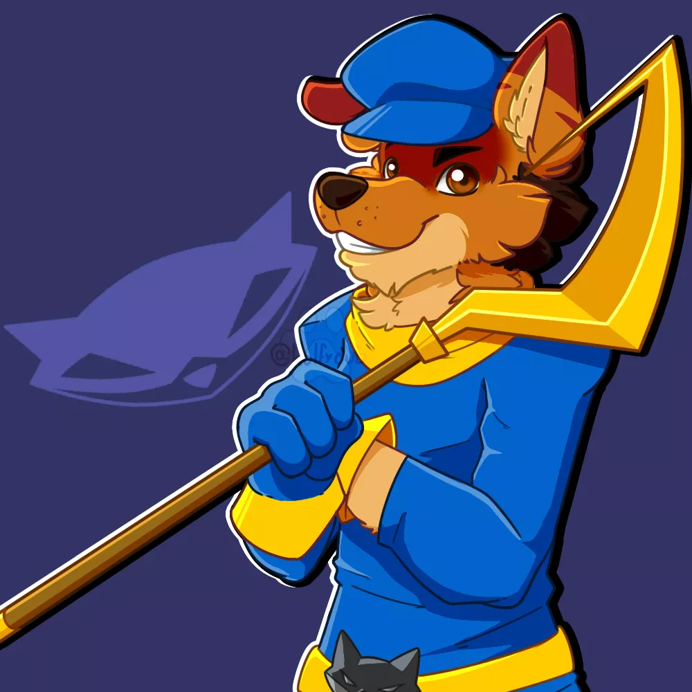 halloween costume for 2021 - Sly Cooper! posted by WwolfDub