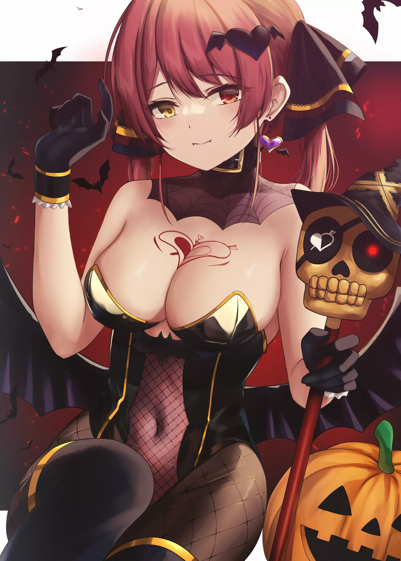 Halloween Houshou Marine She Wants Treats (Yamikyon) [Hololive] posted by sequence_string