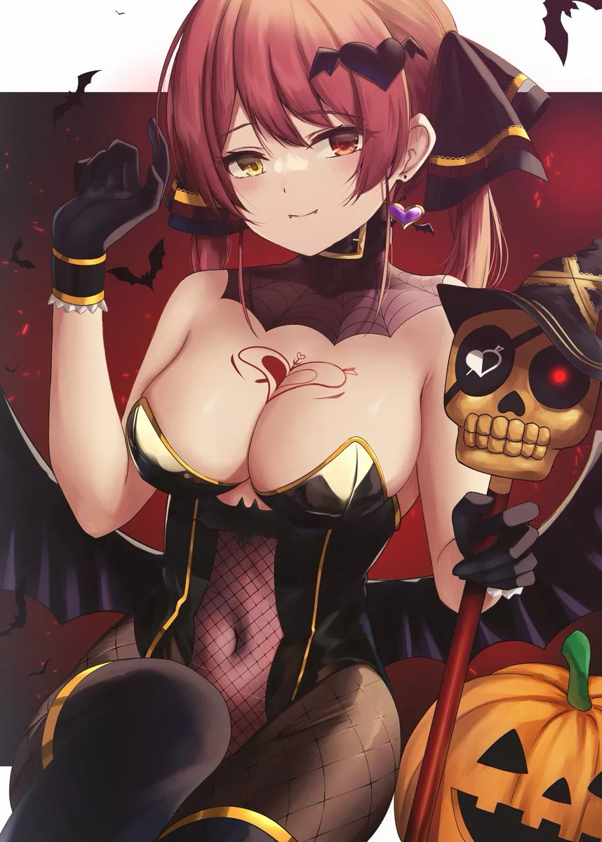 Halloween Marine [Hololive] posted by xSaviour_N