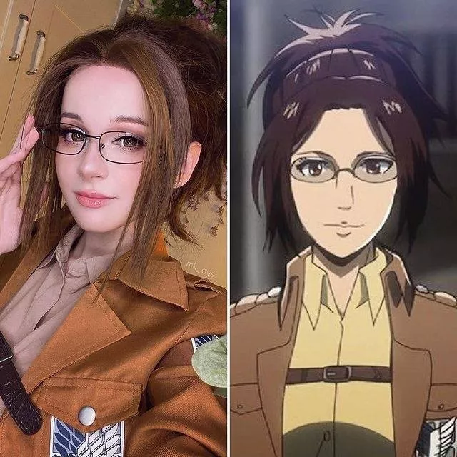 Hange Zoe from Attack on Titan cosplay by mk_ays posted by TakerlamaCostume