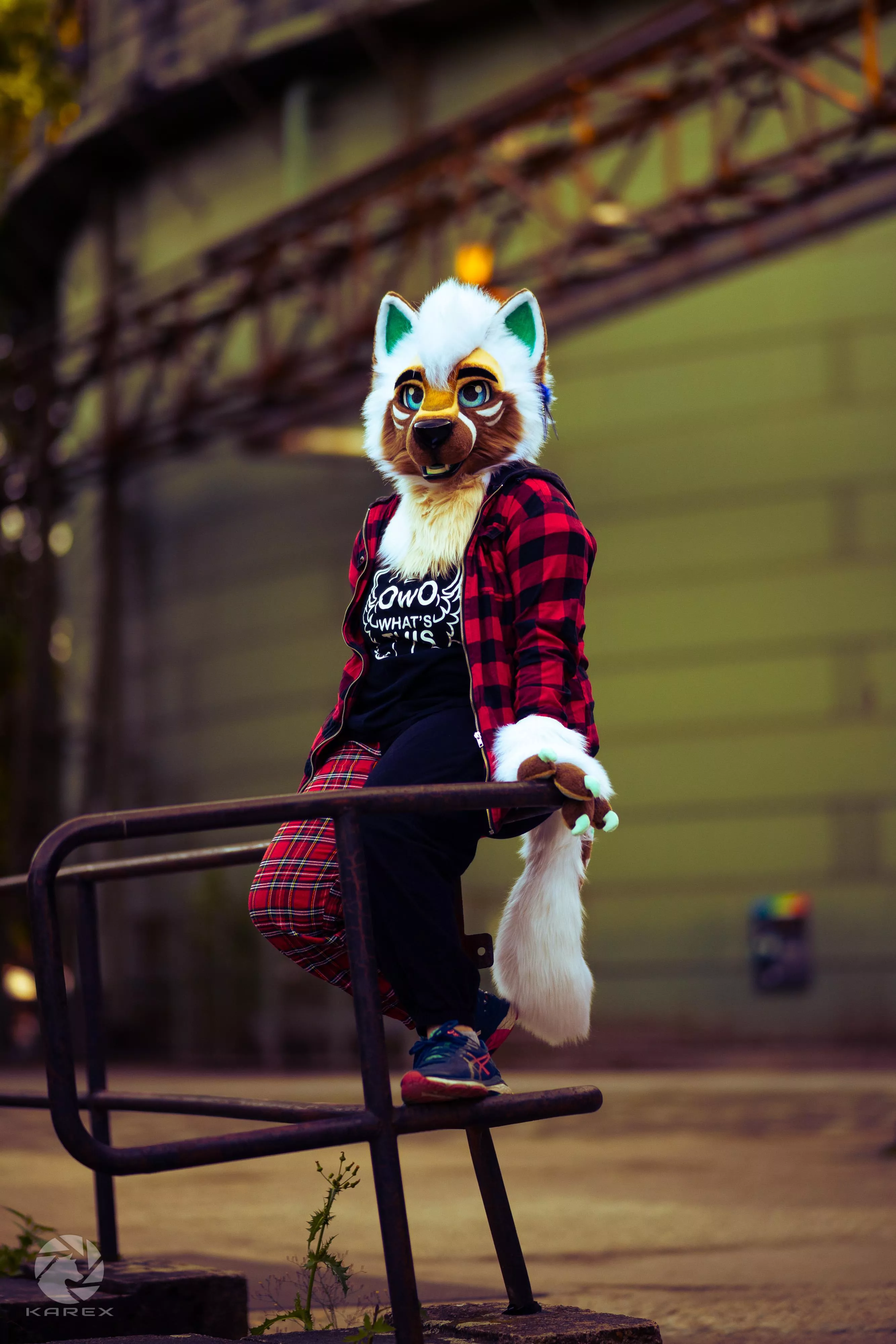 Happy Fursuit Friday from Ame ♥️ / ✂️SuitArted / 📸 Karex posted by xakifox