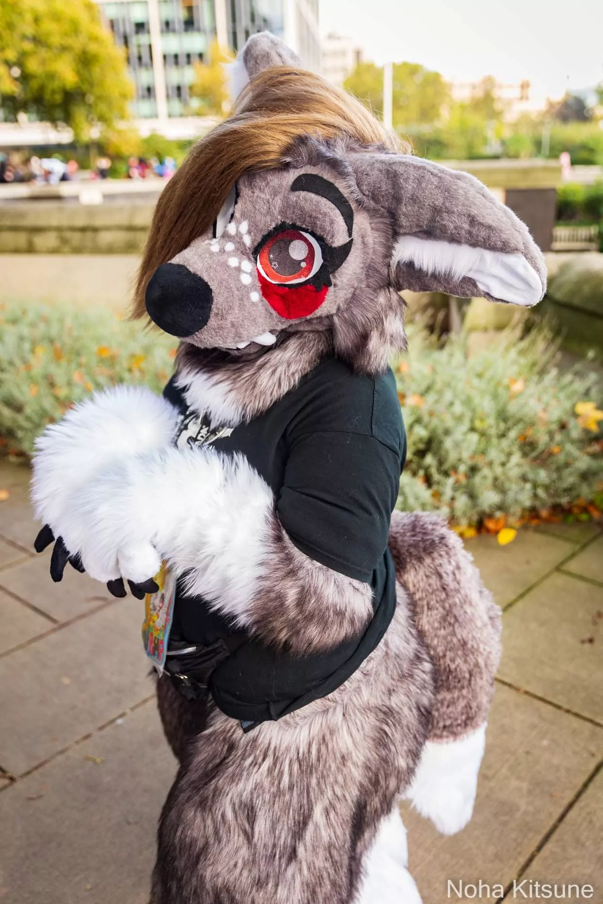 Happy fursuit friday! What are your plans for the weekend? I'm gonna be playing Pokemon Shining Pearl💖 Pic 📸 Noha Kitsune posted by VampyBooXO