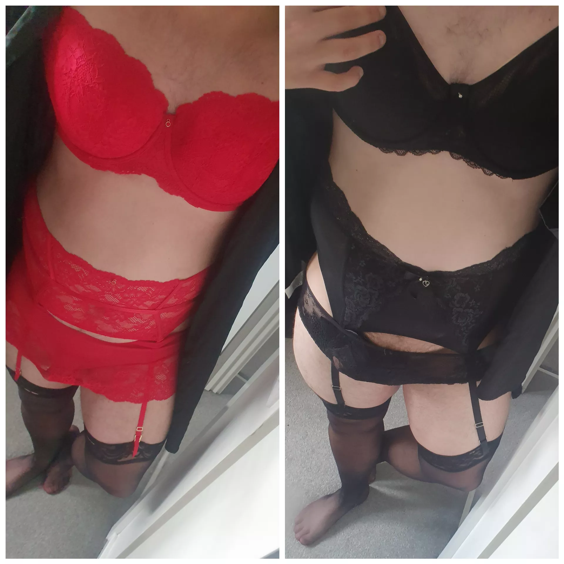 Happy Halloween everyone hope everyone is extra naughty tonight. Here's my naughty outfits for tonight posted by chubbyhairysissy