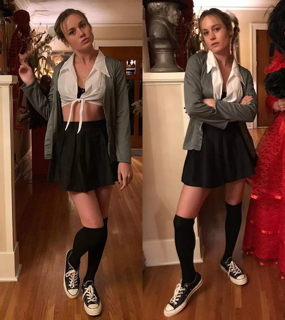 Happy Halloween Everyone! I know Iâ€™ll be spending some time thinking about Brie Larsonâ€™s sexy costume posted by AvectorJohansson