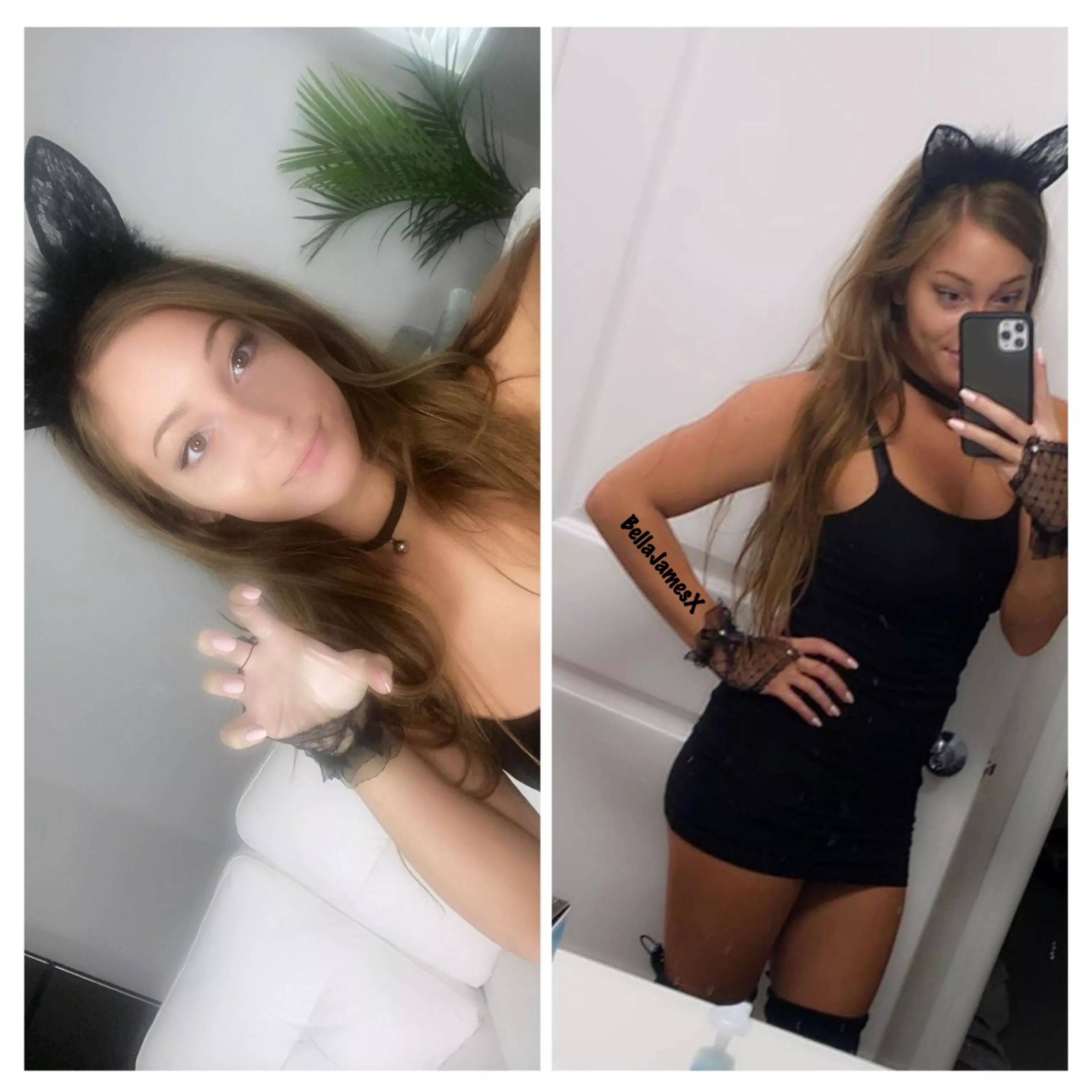 Happy Halloween 🎃 wanna cum treat yourself & play with this little pussy? Link in comments😈 posted by BellaJamesX