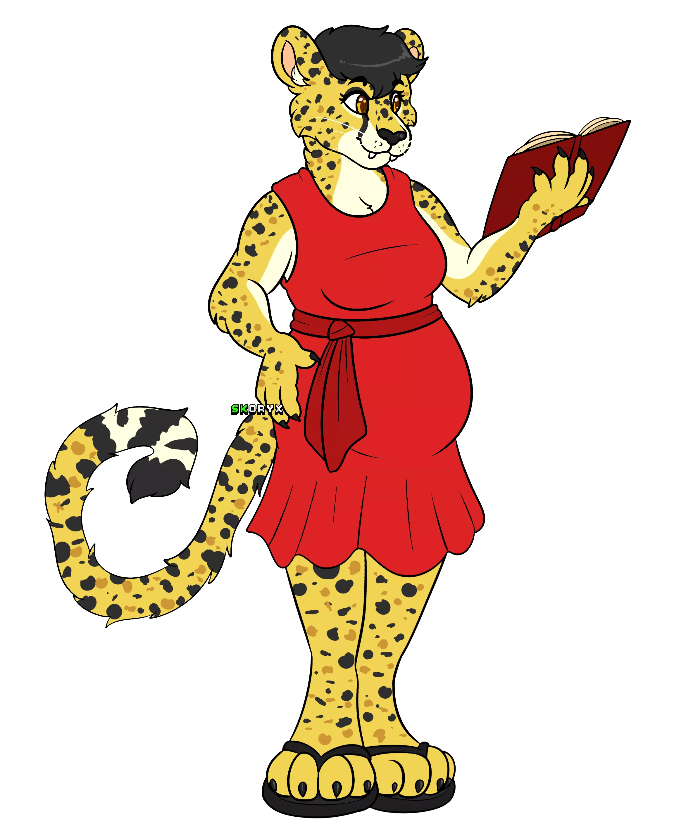 Happy National Cheetah Day 2021 (Art by Skoryx on Etsy) posted by JBurd1127