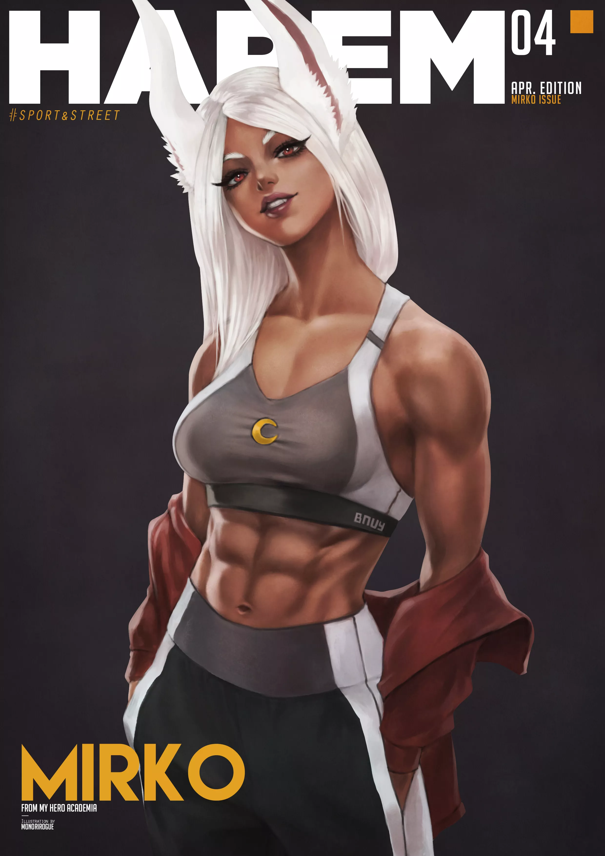 HAREM Calendar 2022 - Miruko (MonoriRogue) [My Hero Academia] posted by Kuro-Oji