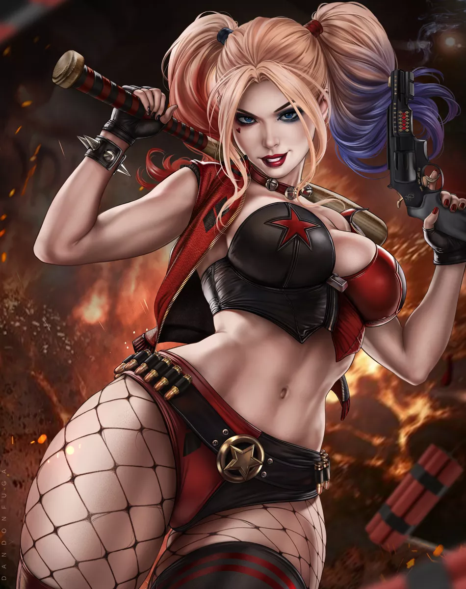 Harley Quinn (Dandonfuga) posted by Kuro-Oji