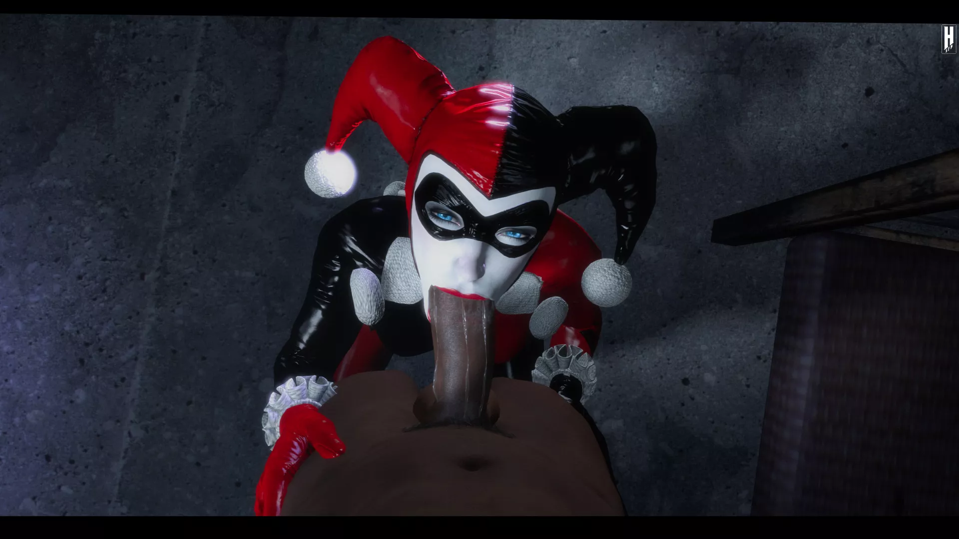 Harley Quinn sucking dick (Hexxus) posted by protoshujin