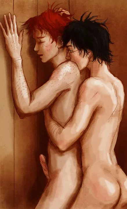 Harry and Ron are so sensual posted by AlbertMendez442