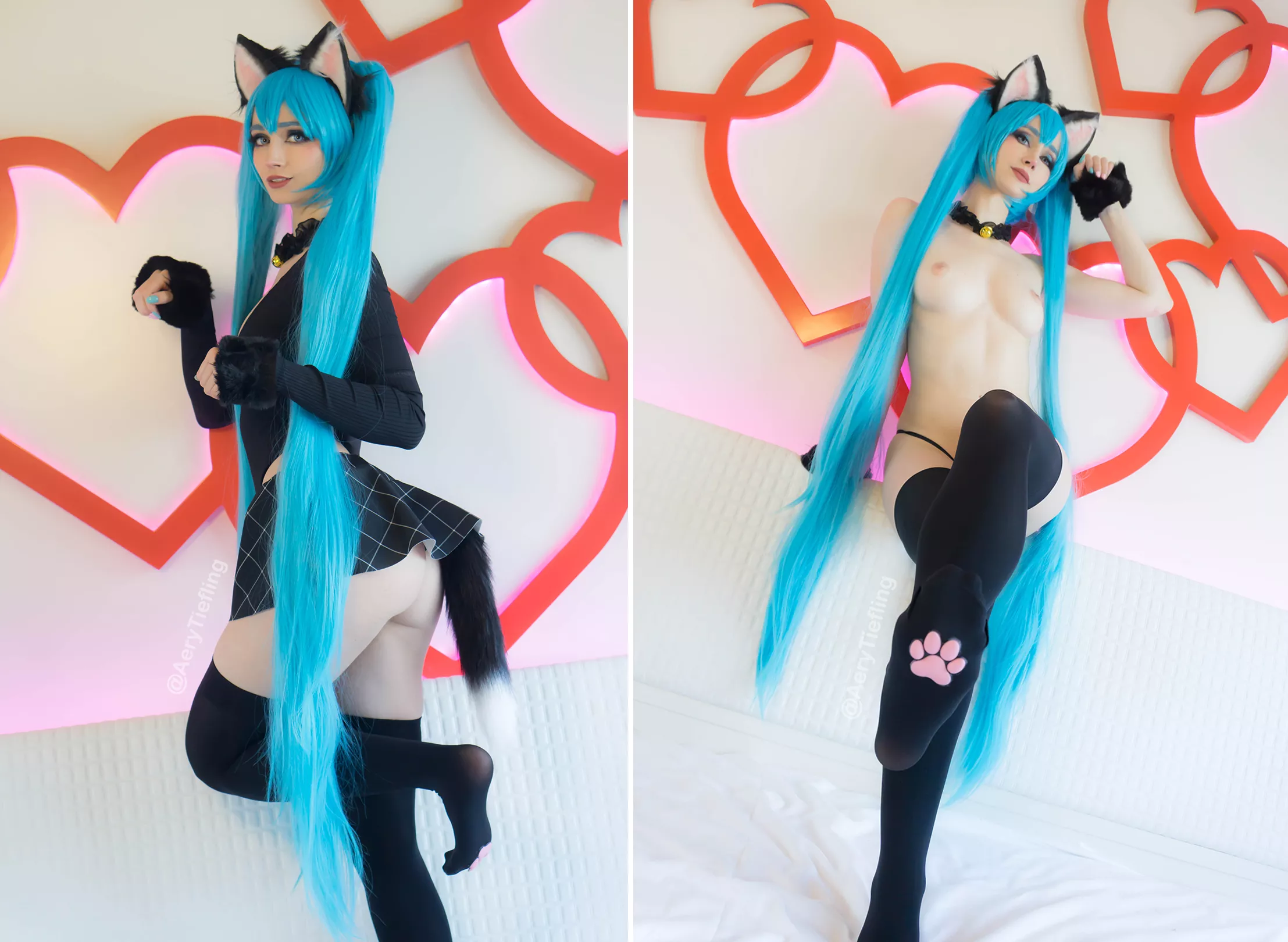 Hatsune Miku from Vocaloid by Aery Tiefling [OC] posted by AeryTiefling