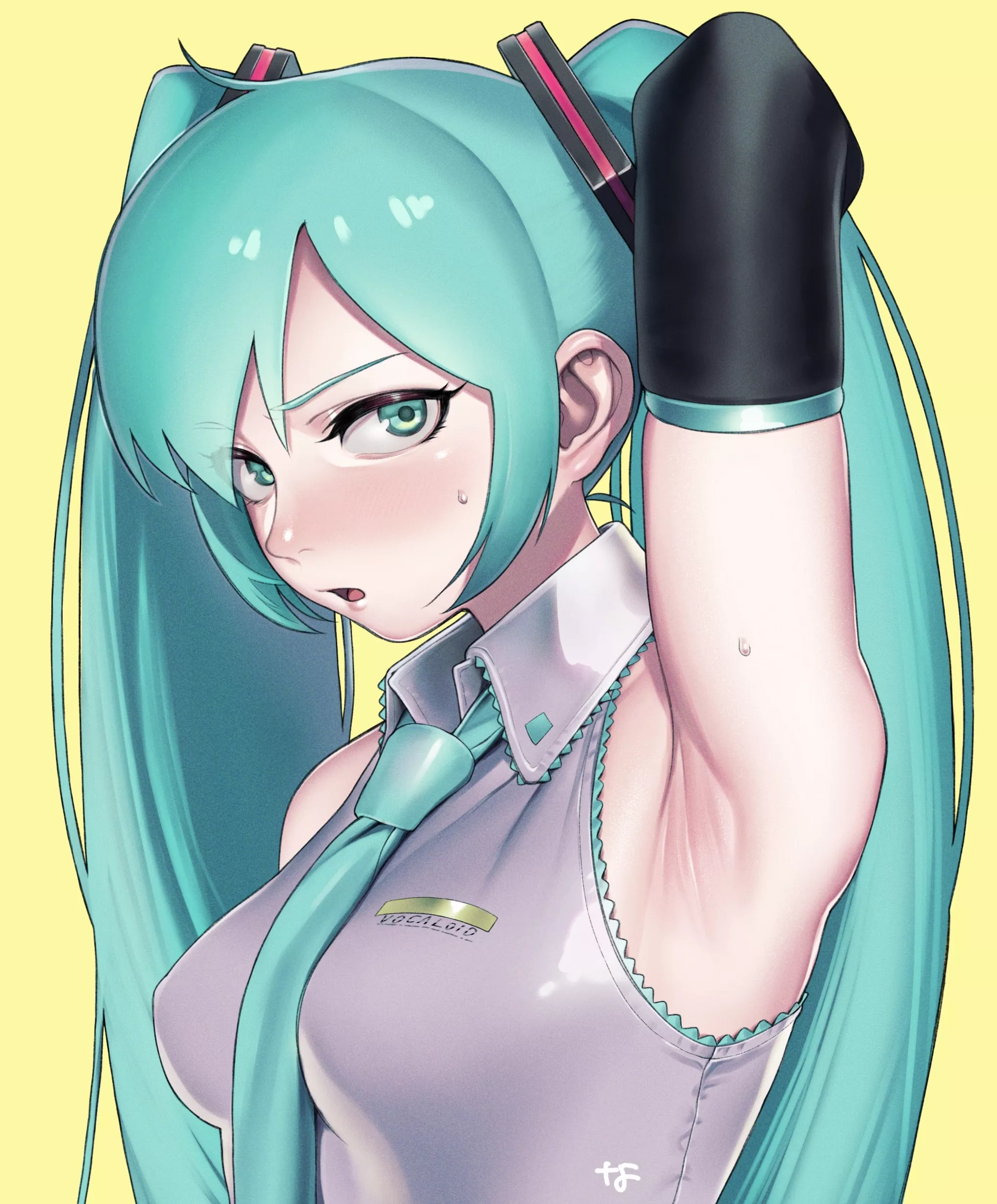 Hatsune Miku posted by Xitons