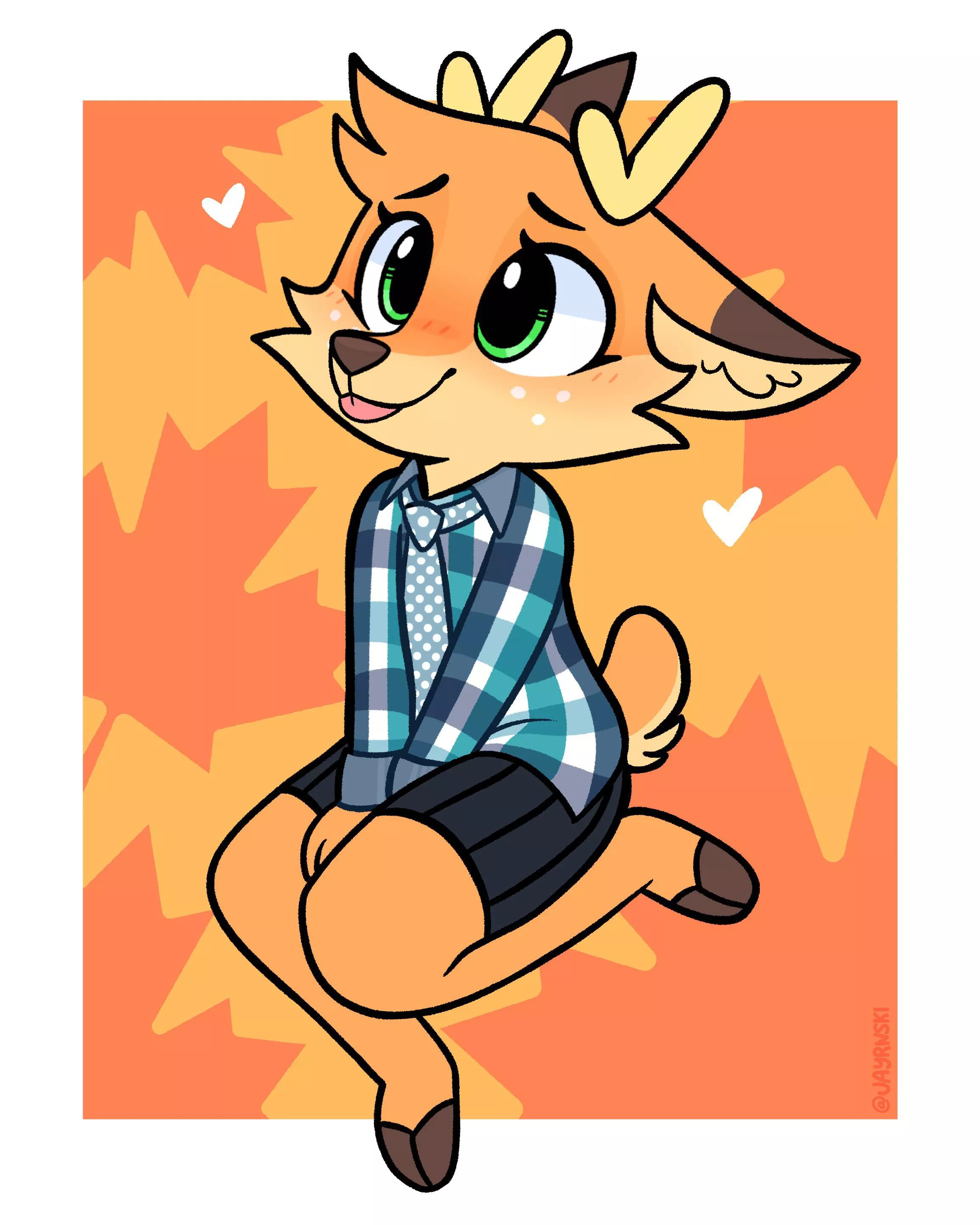 Have a forest puppy! 🍁 (@jayrnski) posted by JayInDisarray