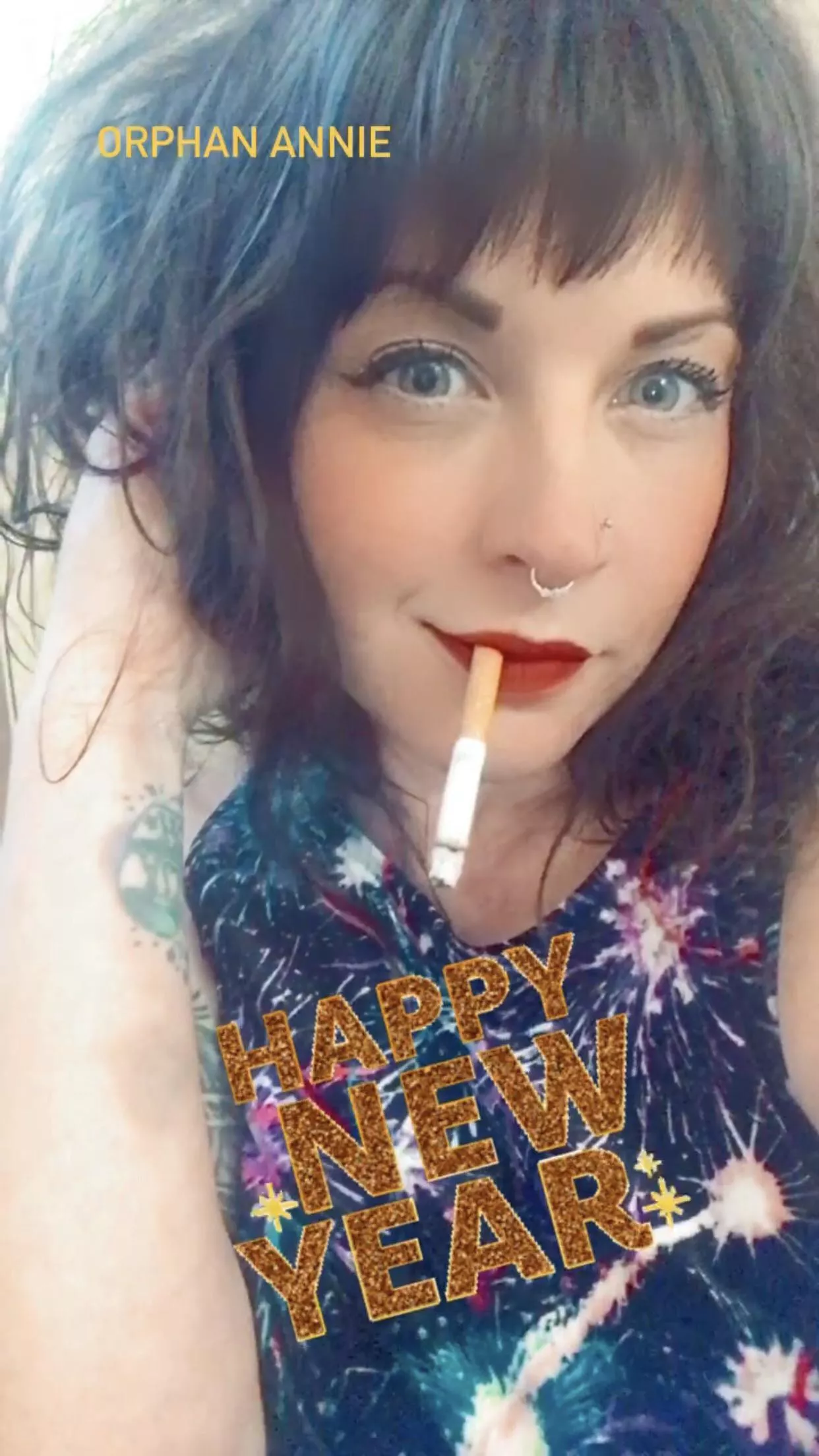 Have a smoky New Year! Love, Annie posted by KaleNegative227