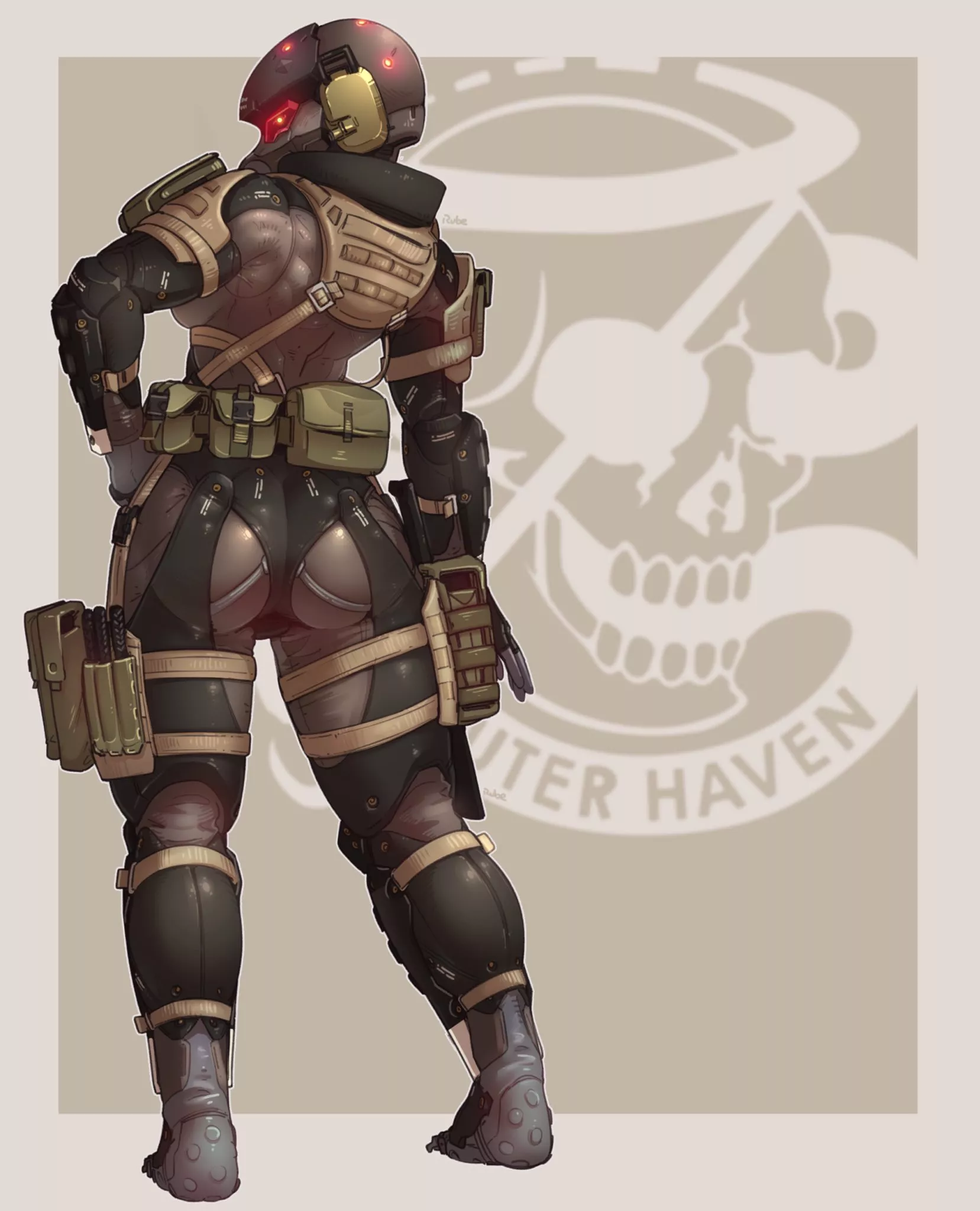 Haven Trooper (Justrube) [Metal Gear Solid] posted by sequence_string