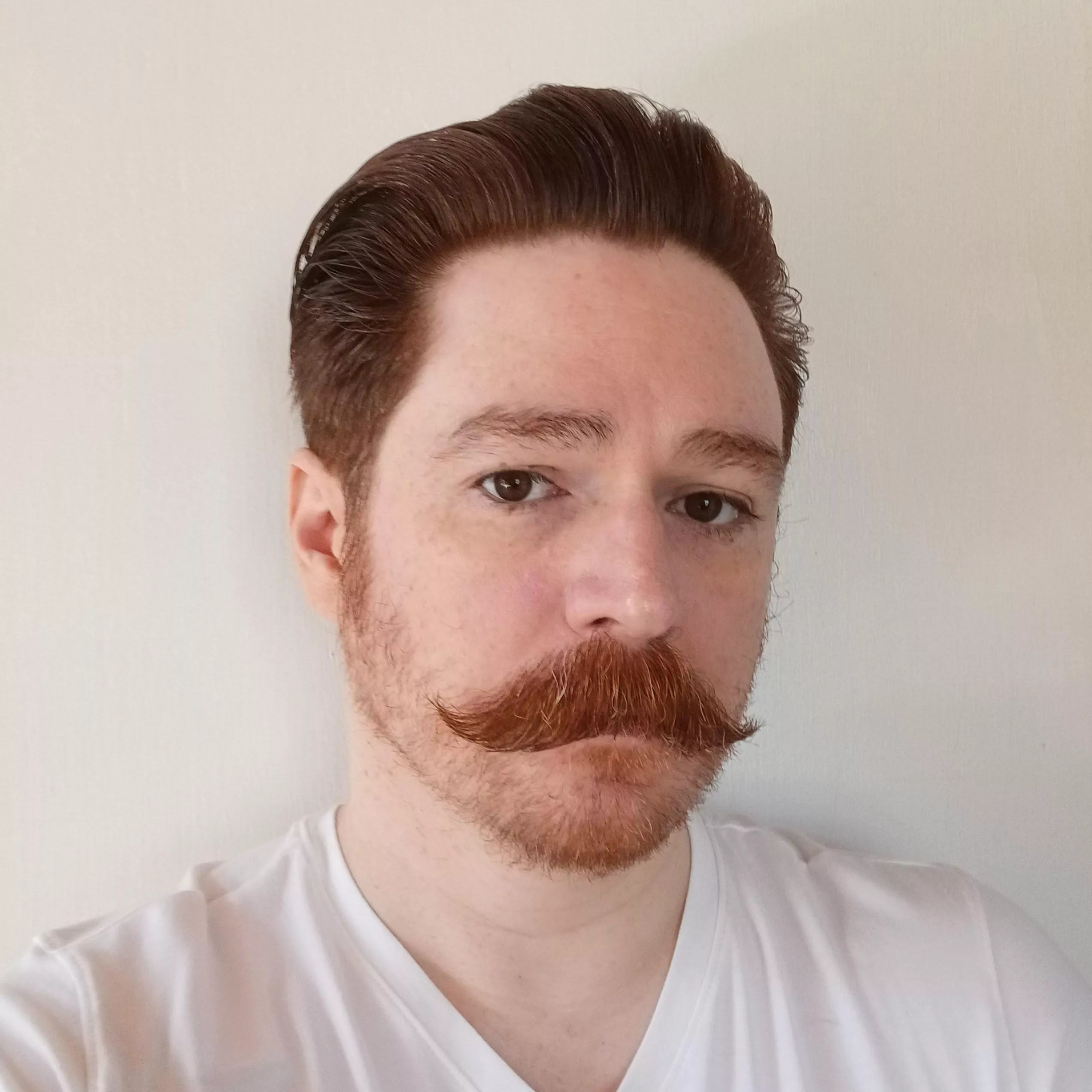 Haven't shaved lately, but thought the mustache was worth sharing! posted by neverbeaspectator