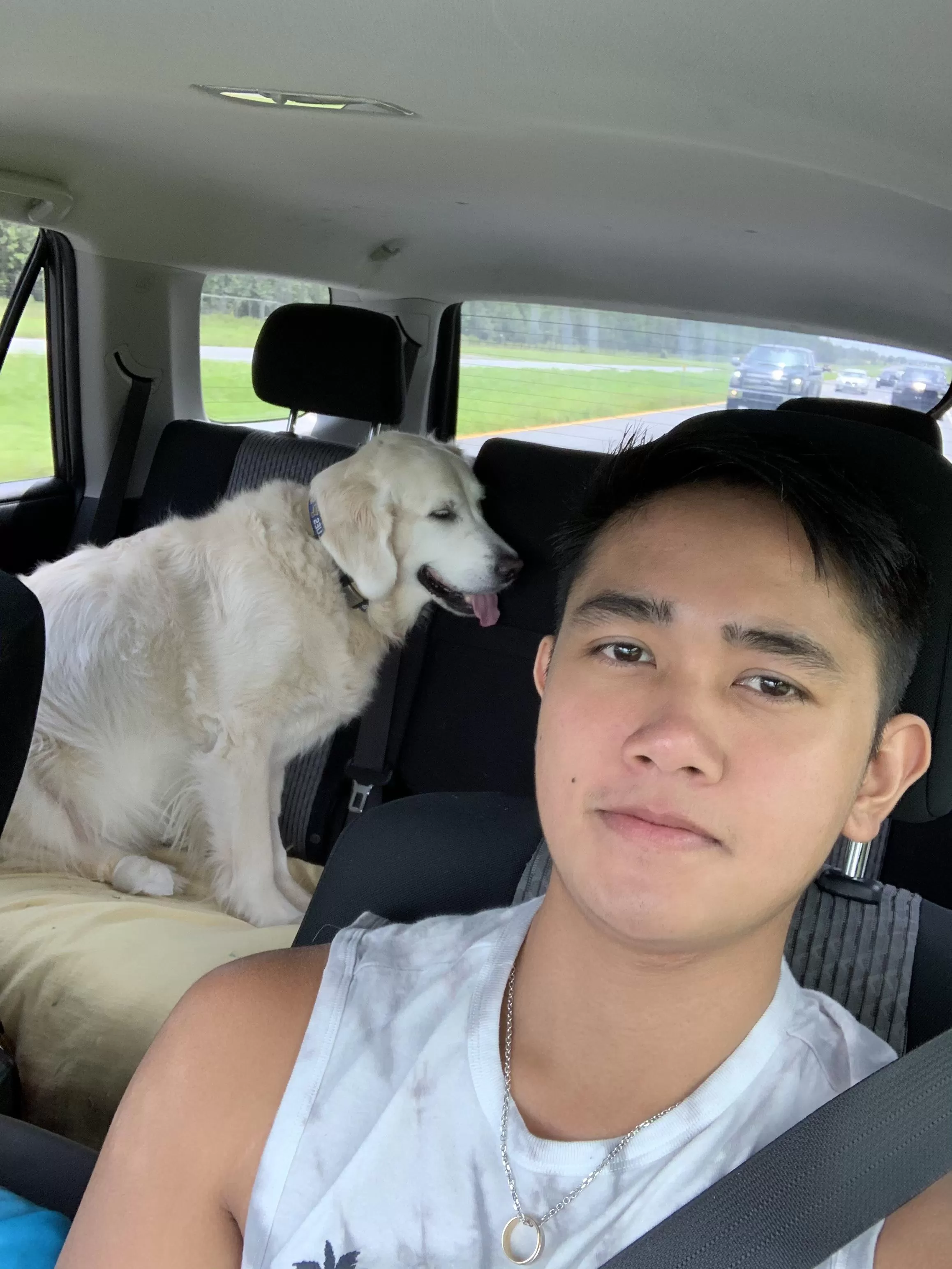 He doesnâ€™t like car ride ðŸ˜… posted by zerioez