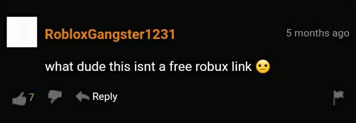 He just wanted robux 😔 posted by ThIs_IsMiNe