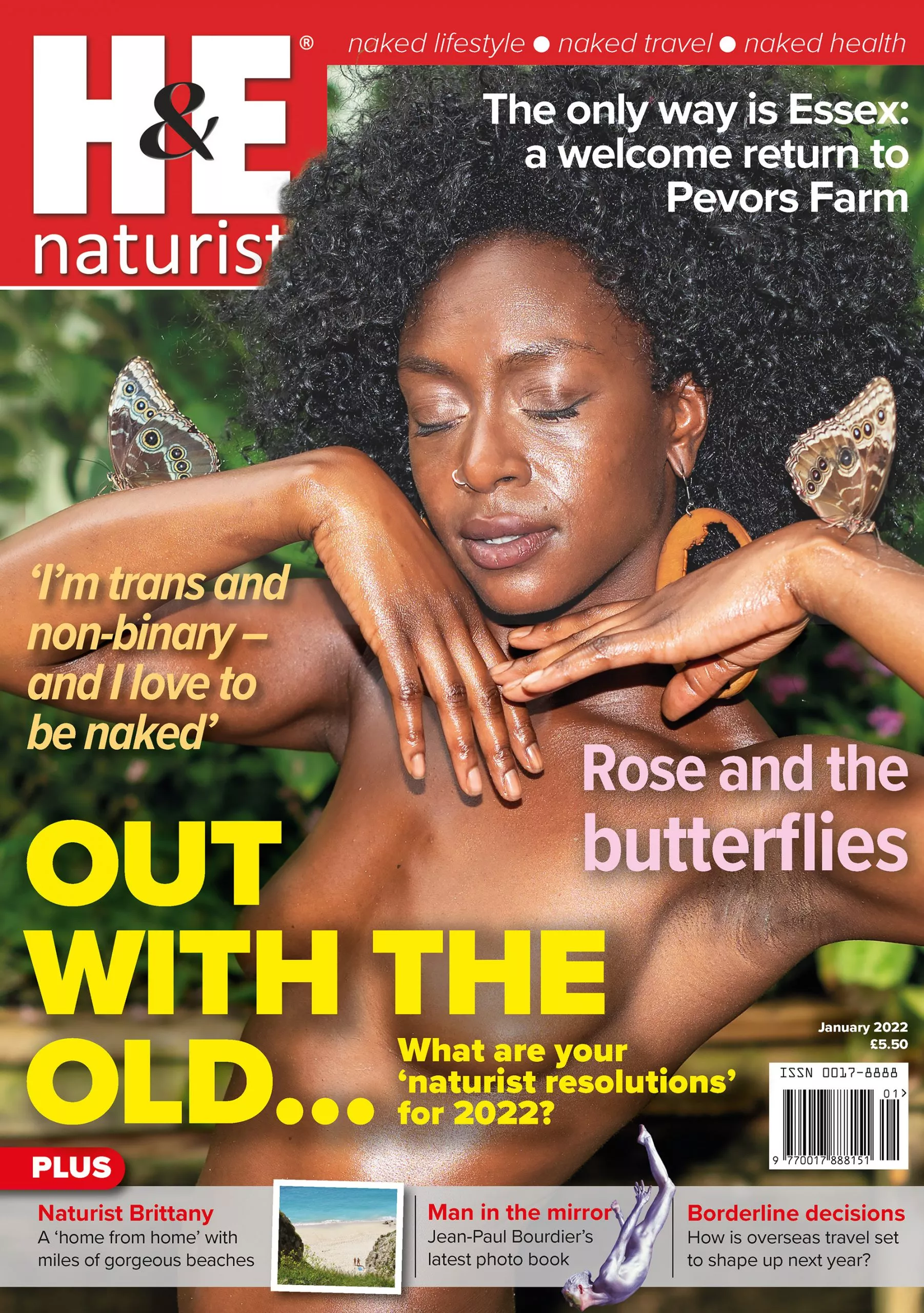 H&E Naturist January 2022 edition: Out with the old... posted by NaturismNudismNet