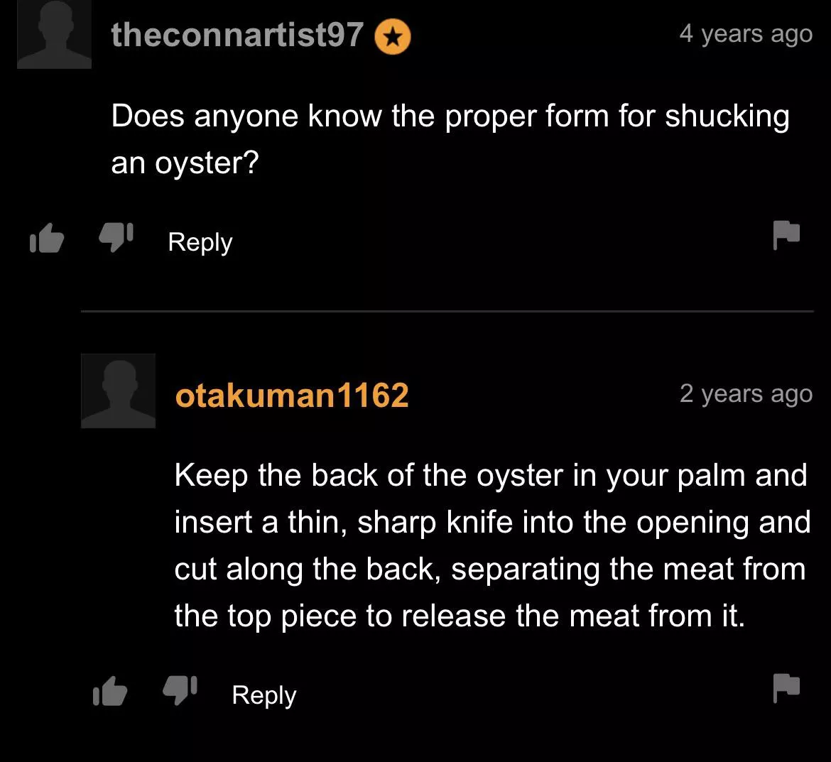 Head to porbhub for more cooking tips. posted by Lippy30