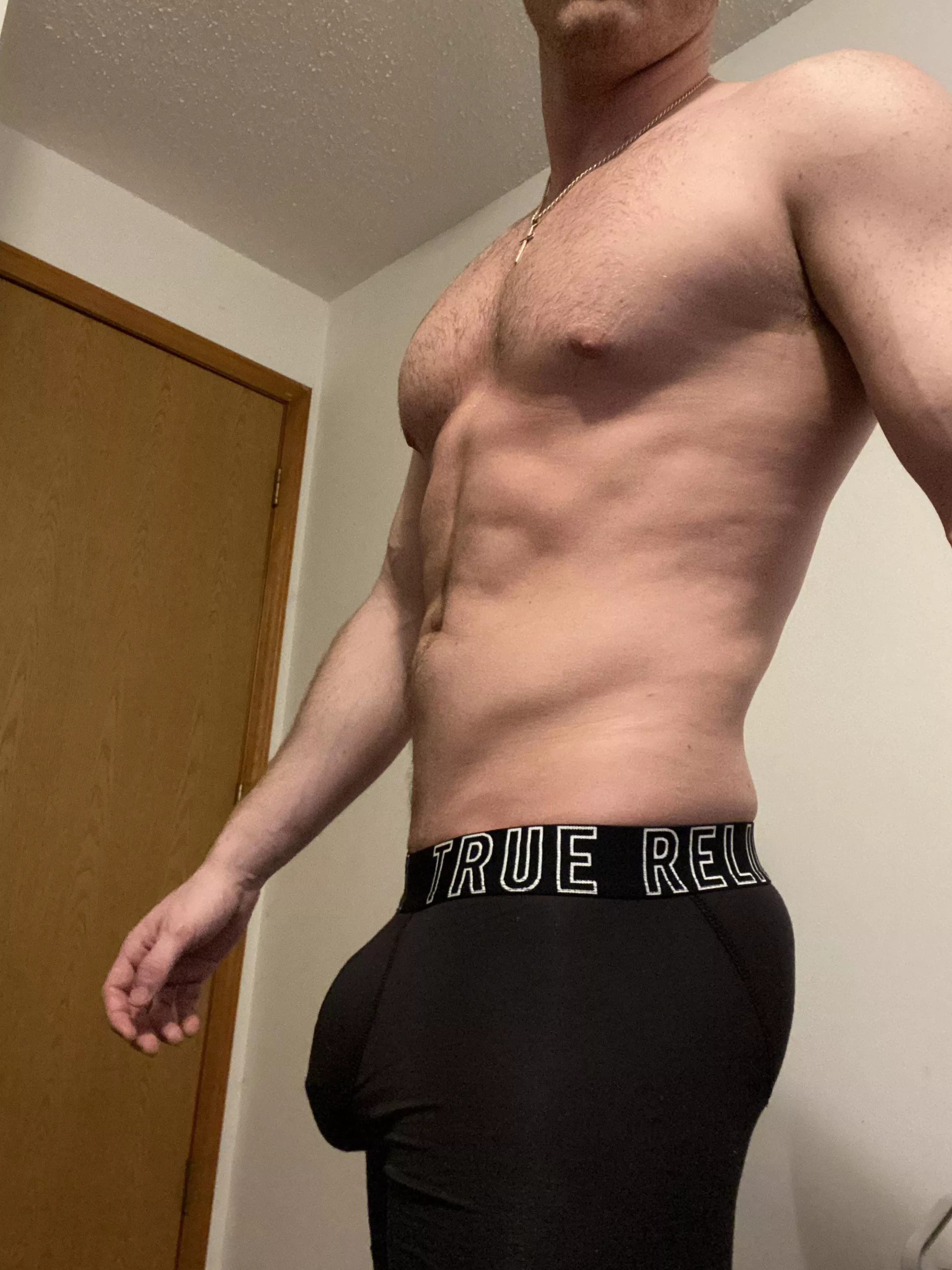 Heard you guys like bulges 😏 posted by boynextdoor_15